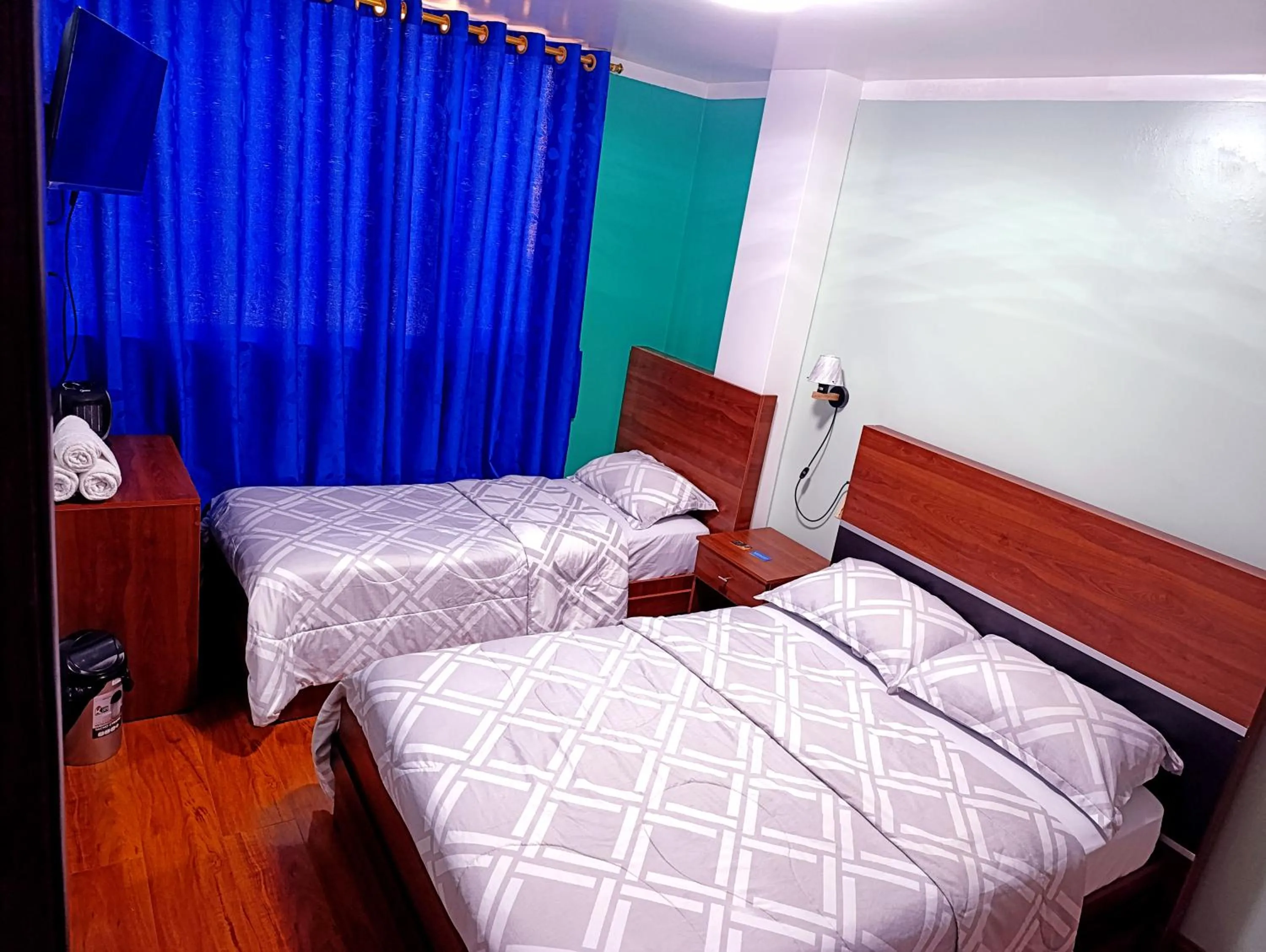 TV and multimedia, Bed in Hostal Valle Andino