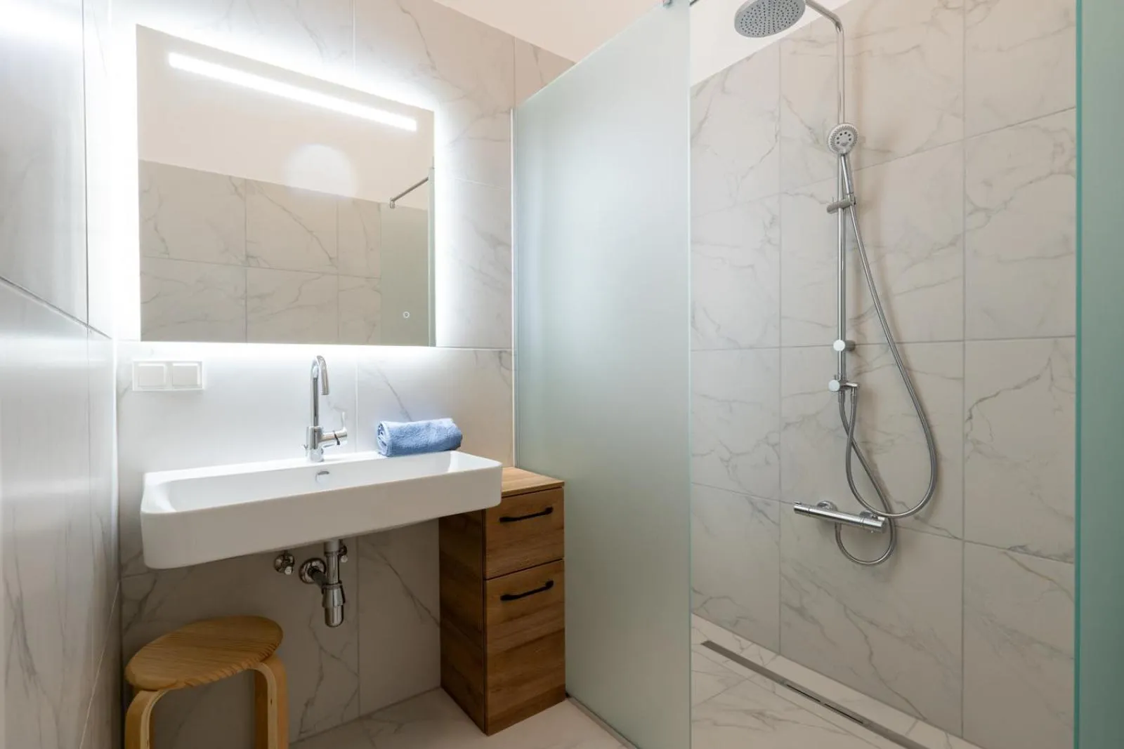 Bathroom in Pension Pannonia