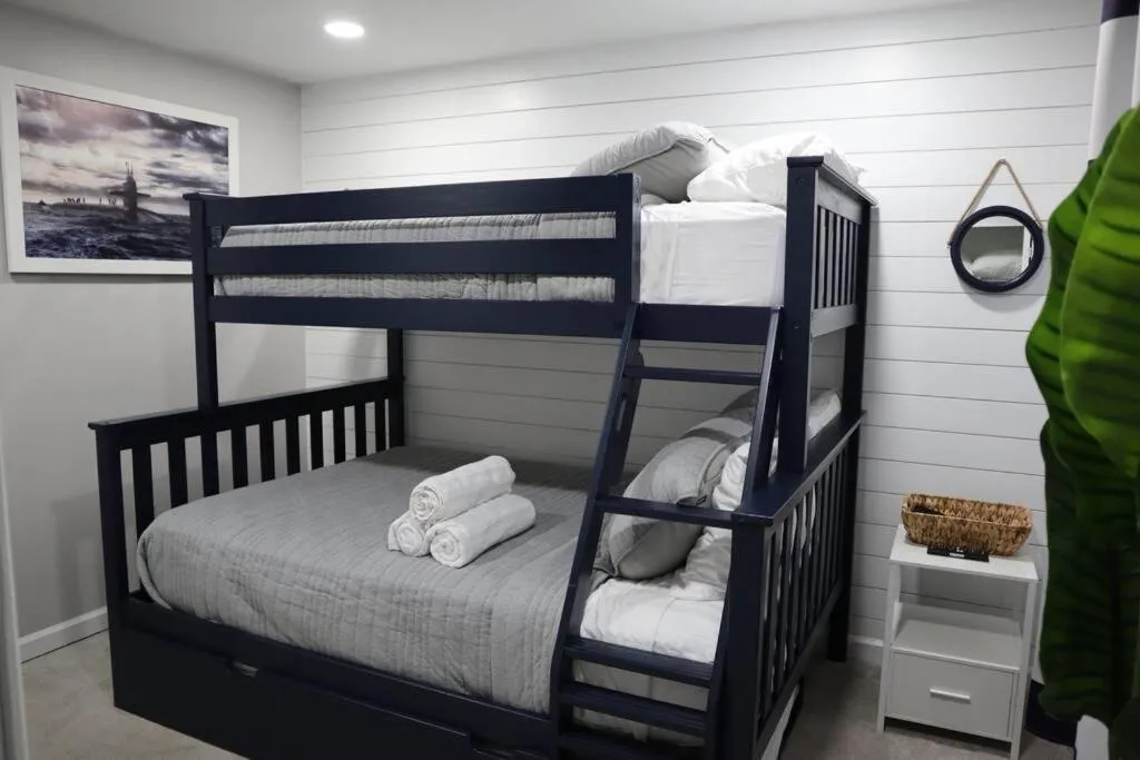 Bed in NEW! Updated Mystic Home w/ Sauna, Hot Tub & Deck