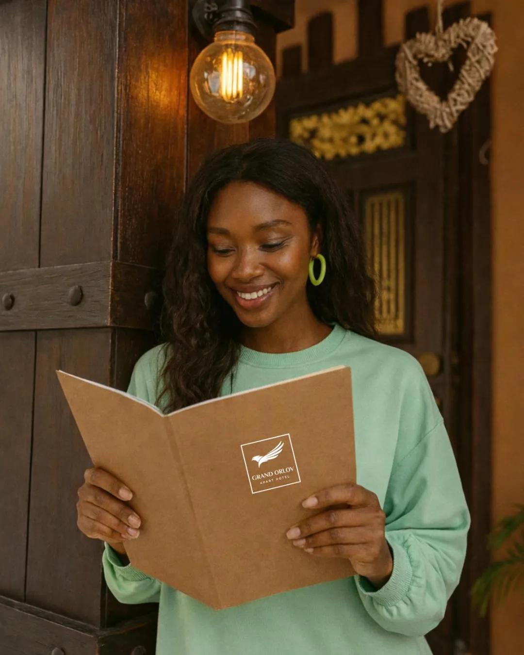 People in Grand Orlov Apart Hotel