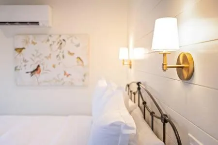 Bed in Downtown Luxury Farmhouse Apartment #4