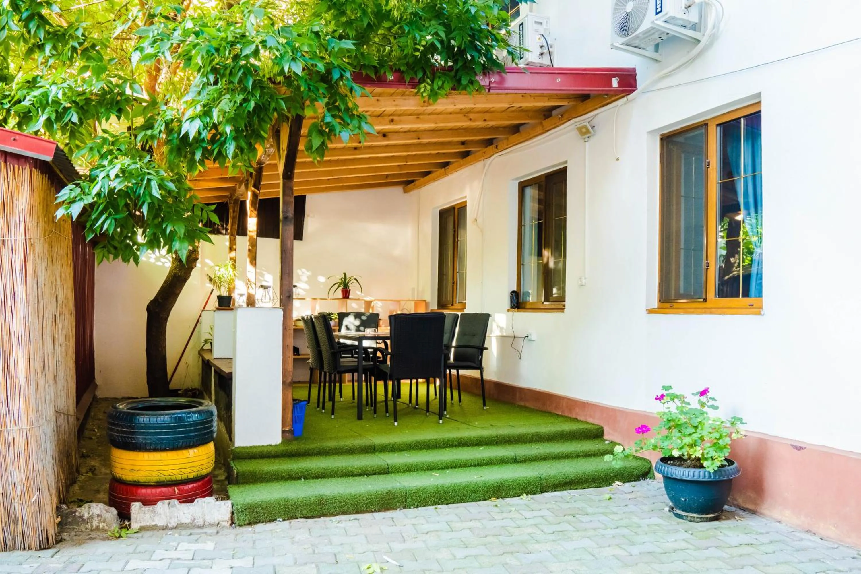 Seating area in HOSTEL SPORT BUCHAREST