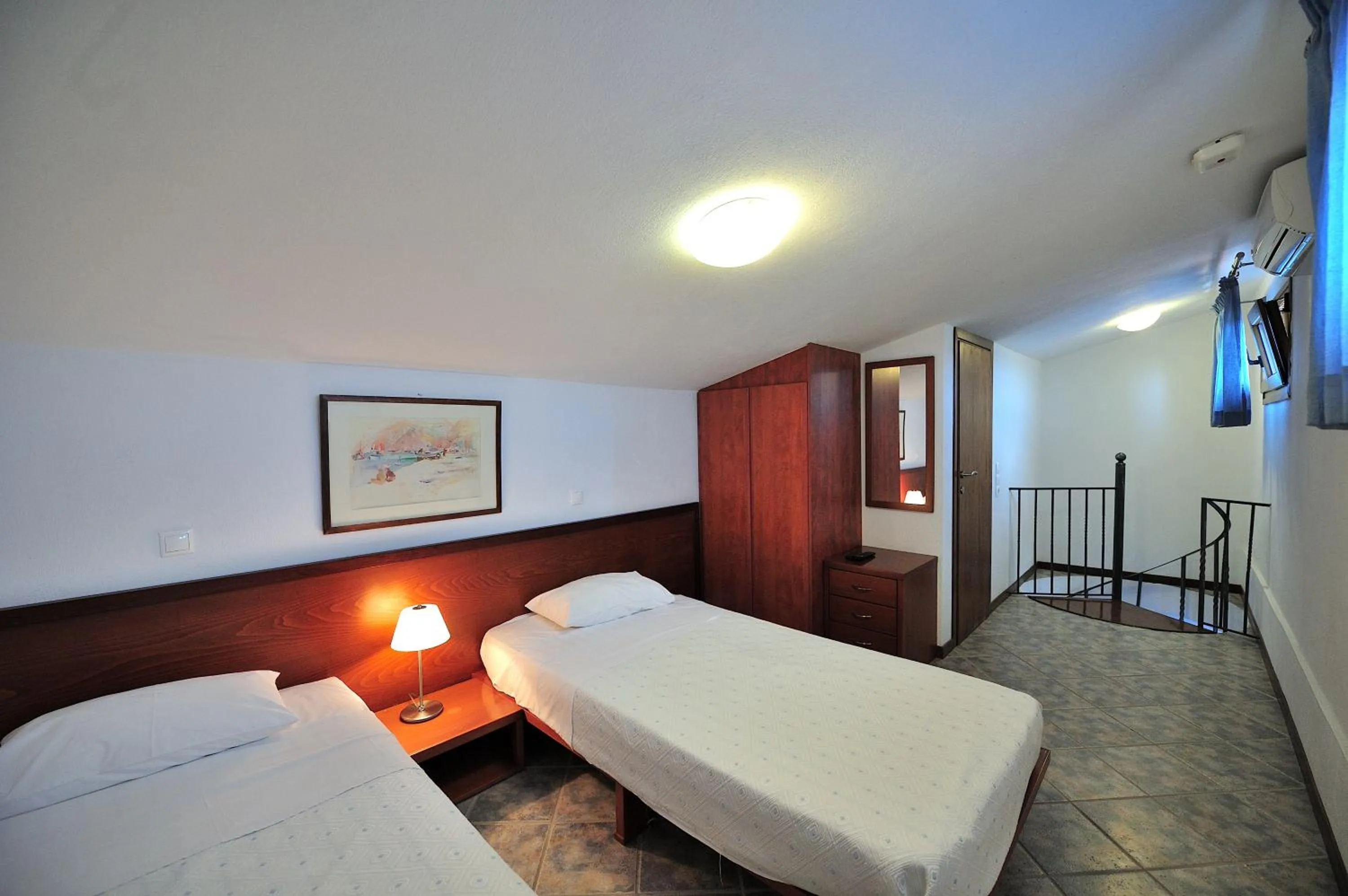 Bed in Eye Q Resort Seaview