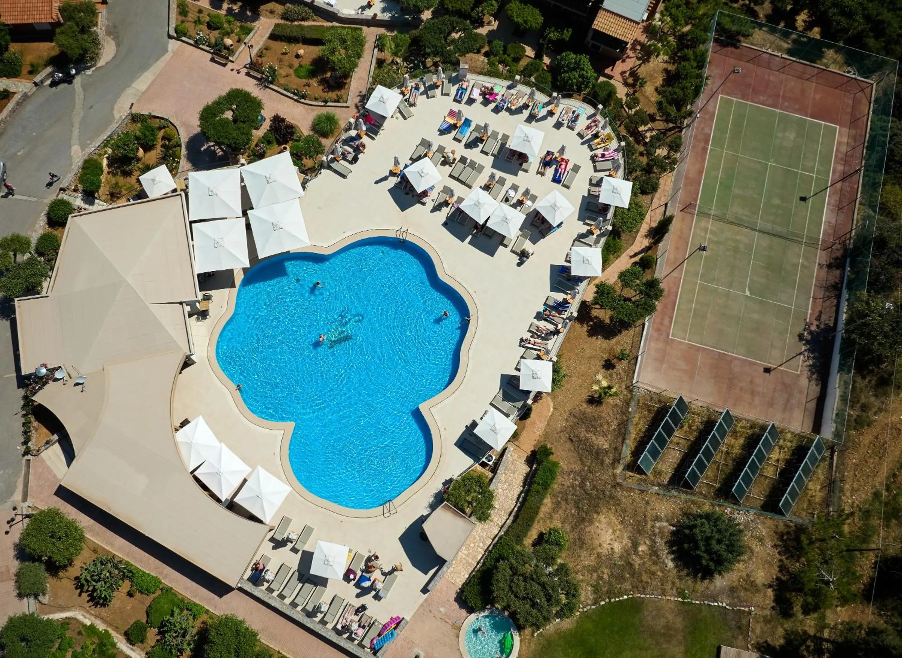 Bird's eye view in Marni Village