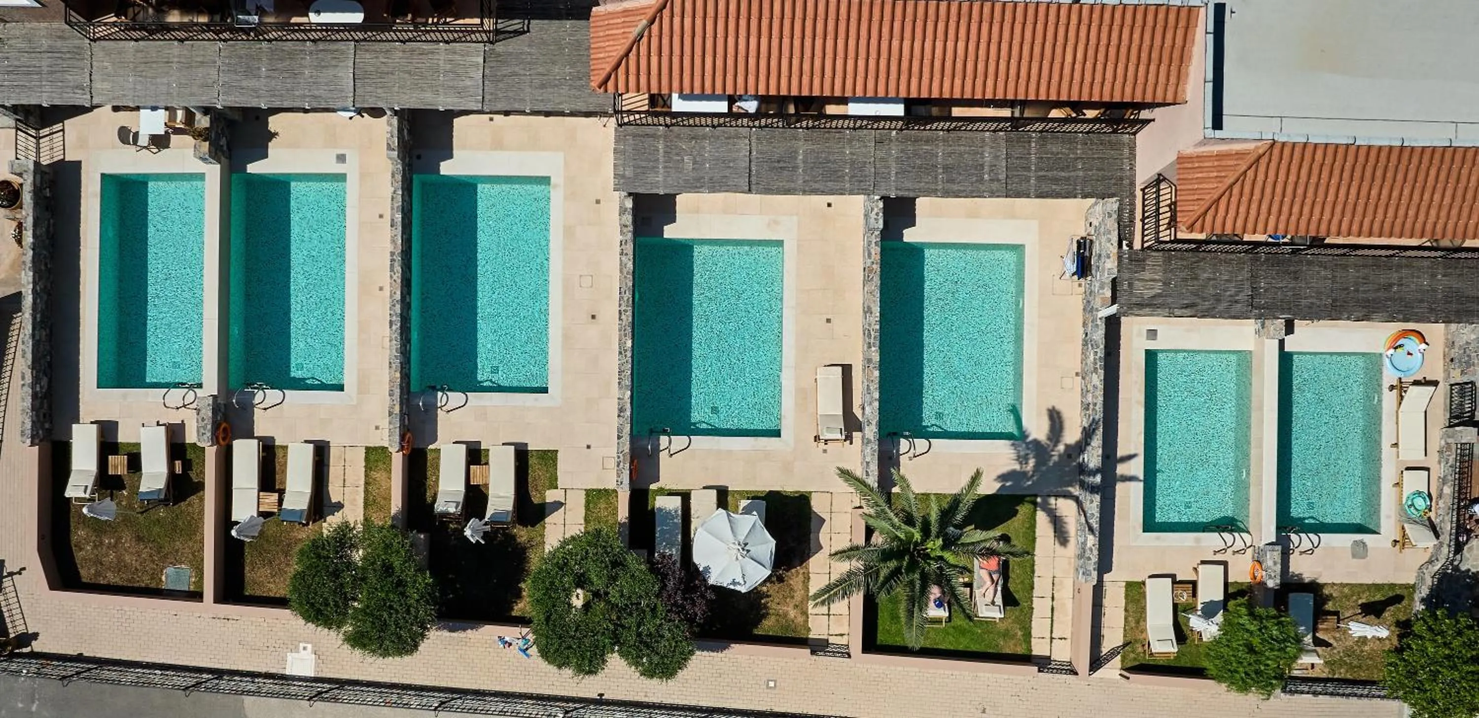 Bird's eye view in Marni Village