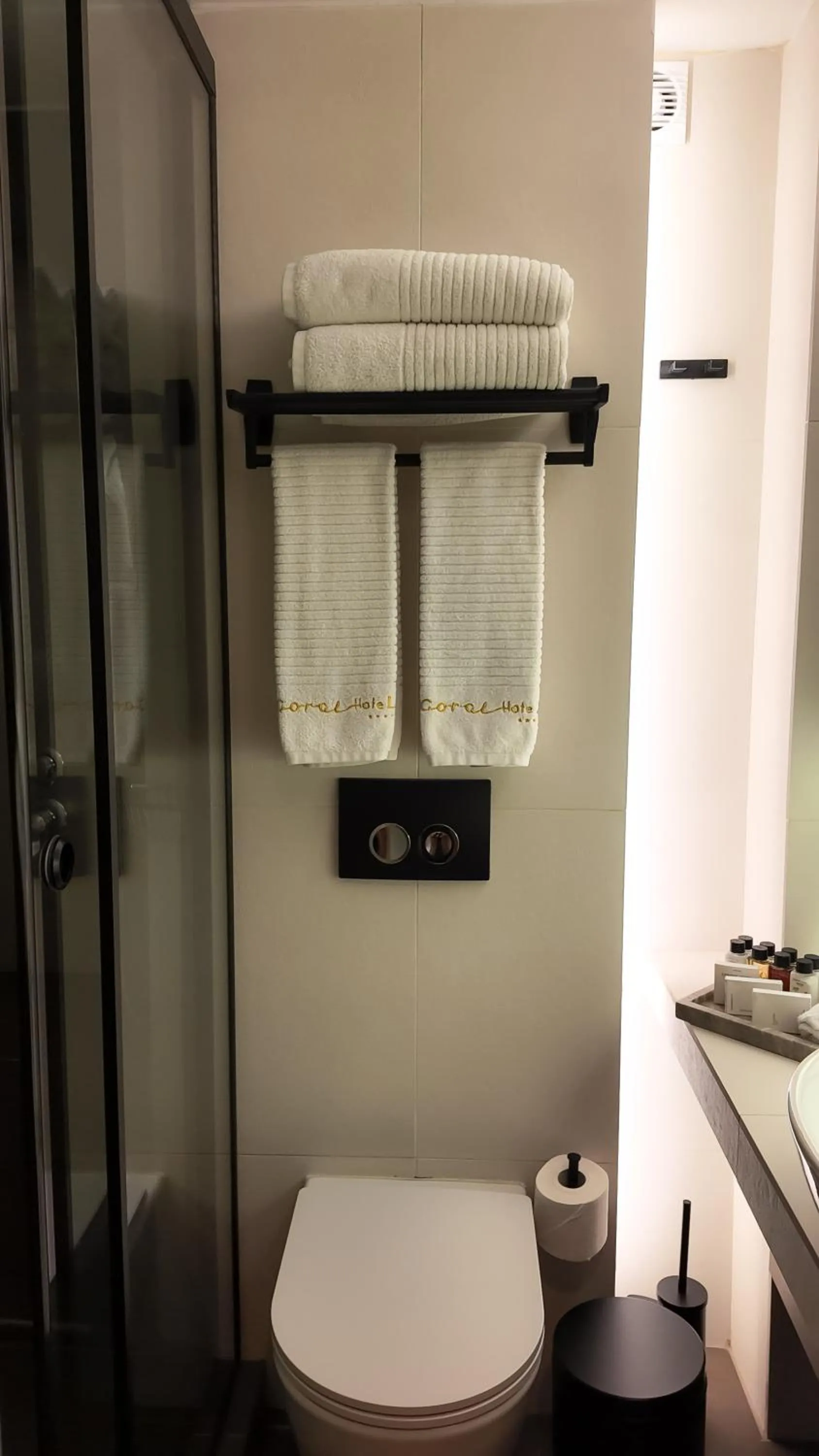 Bathroom in Coral Hotel Athens