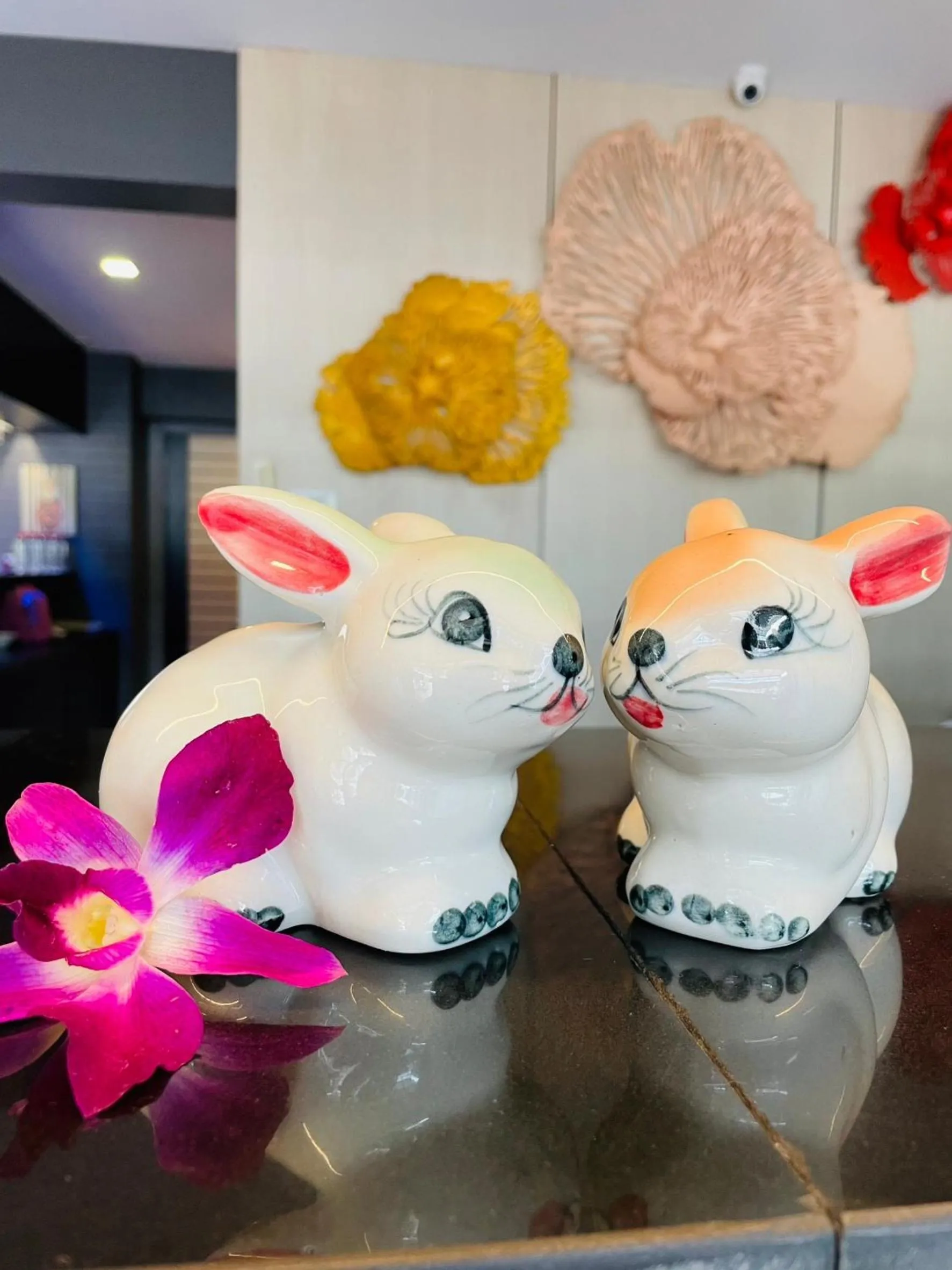 Decorative detail in Rabbitel Phuket