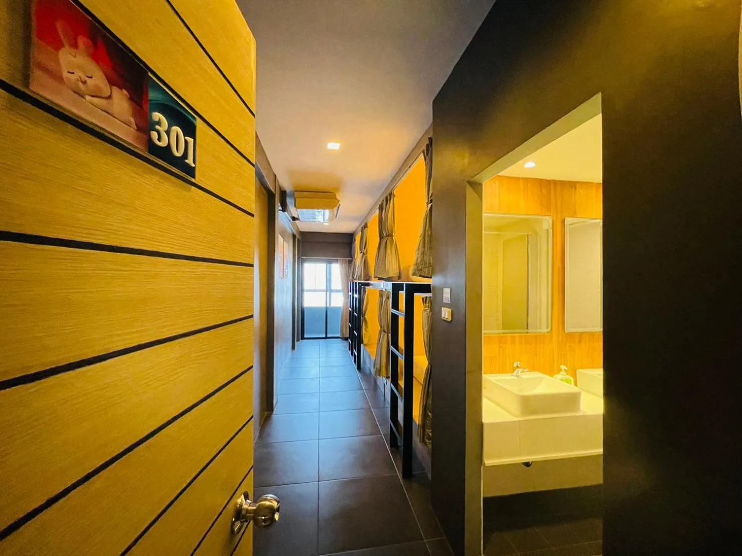 Bed in Rabbitel Phuket