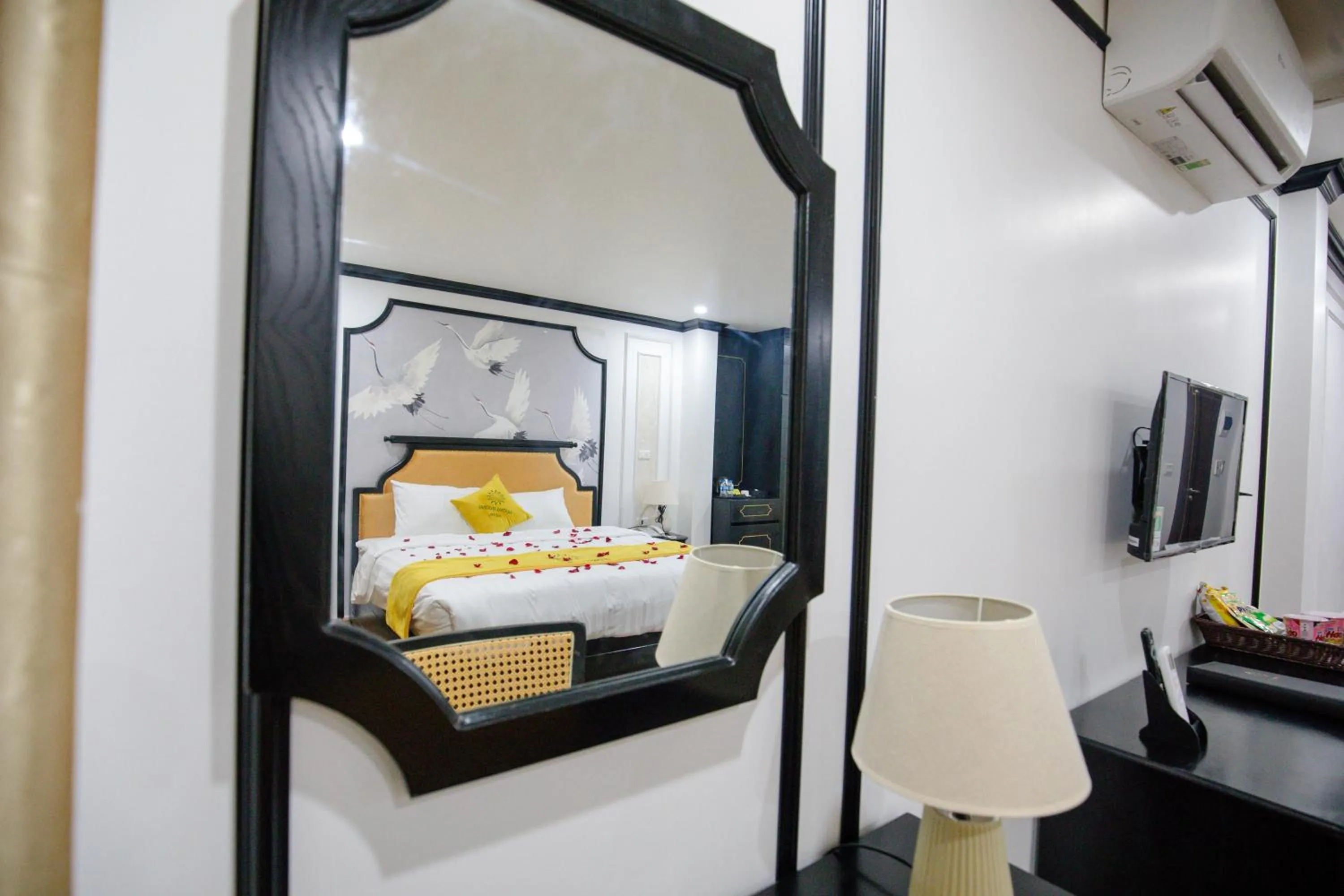 Bed in HƯỚNG DƯƠNG HOTEL THANH HOÁ