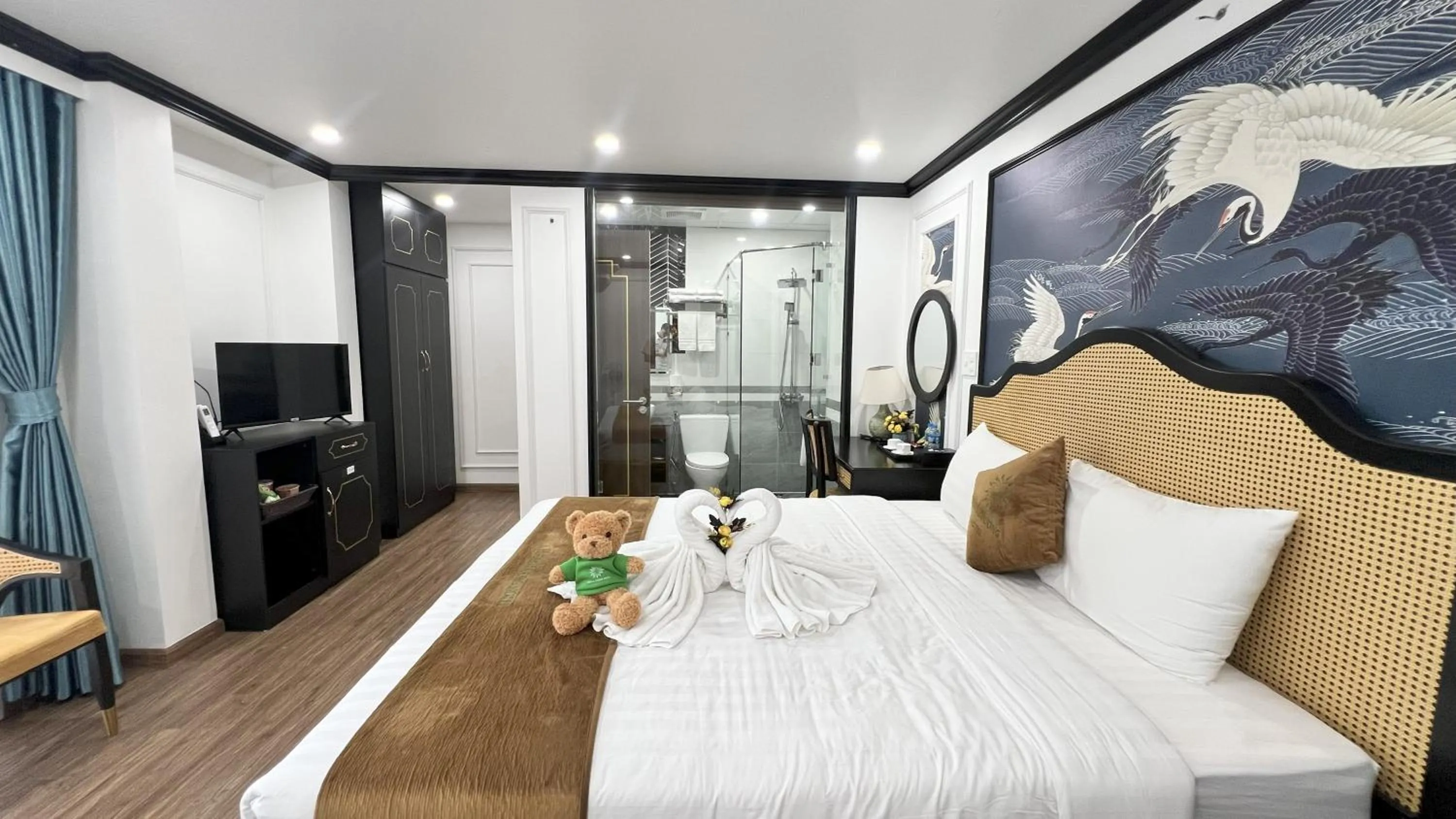 Bed in HƯỚNG DƯƠNG HOTEL THANH HOÁ