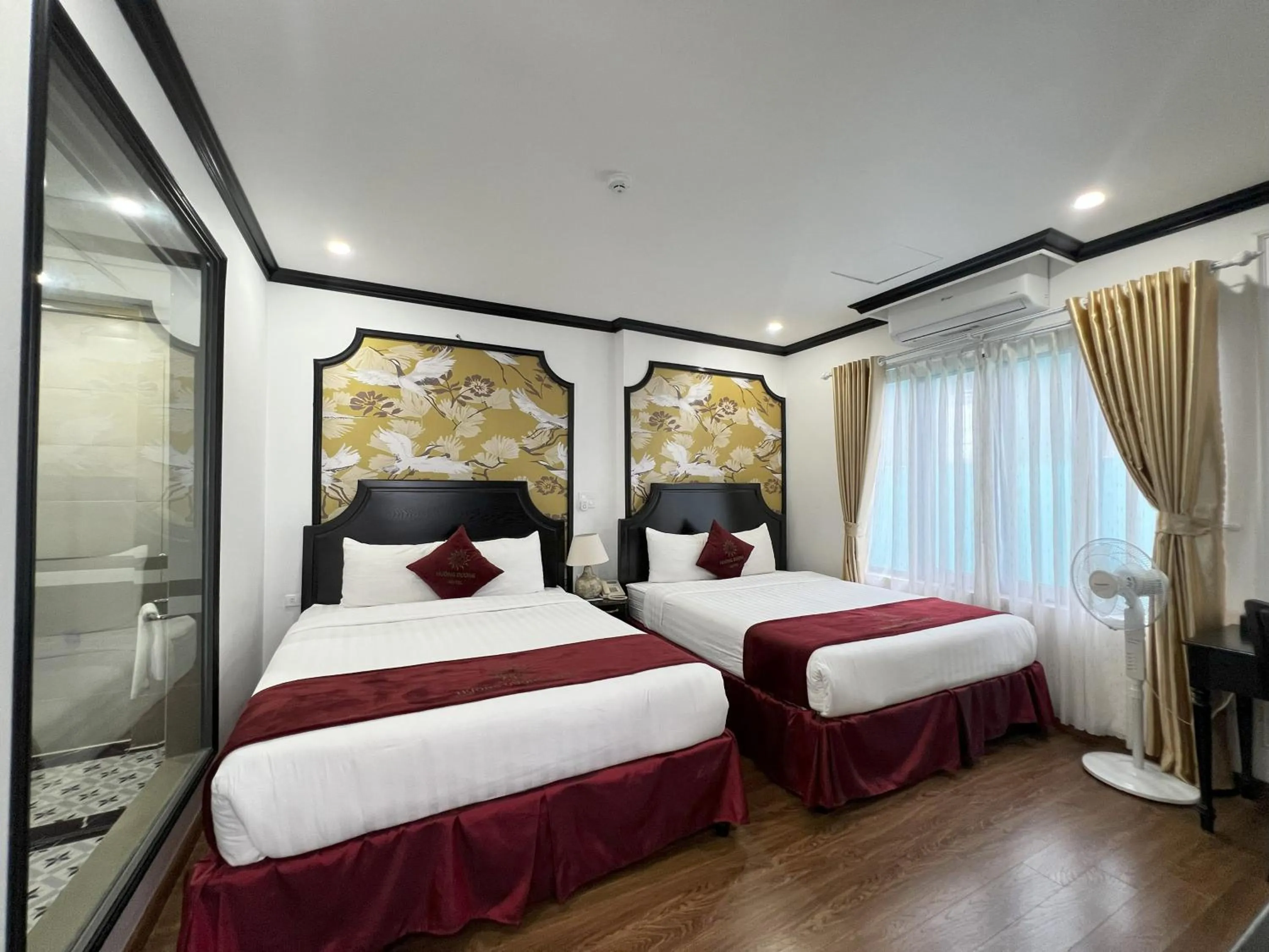 Bed in HƯỚNG DƯƠNG HOTEL THANH HOÁ