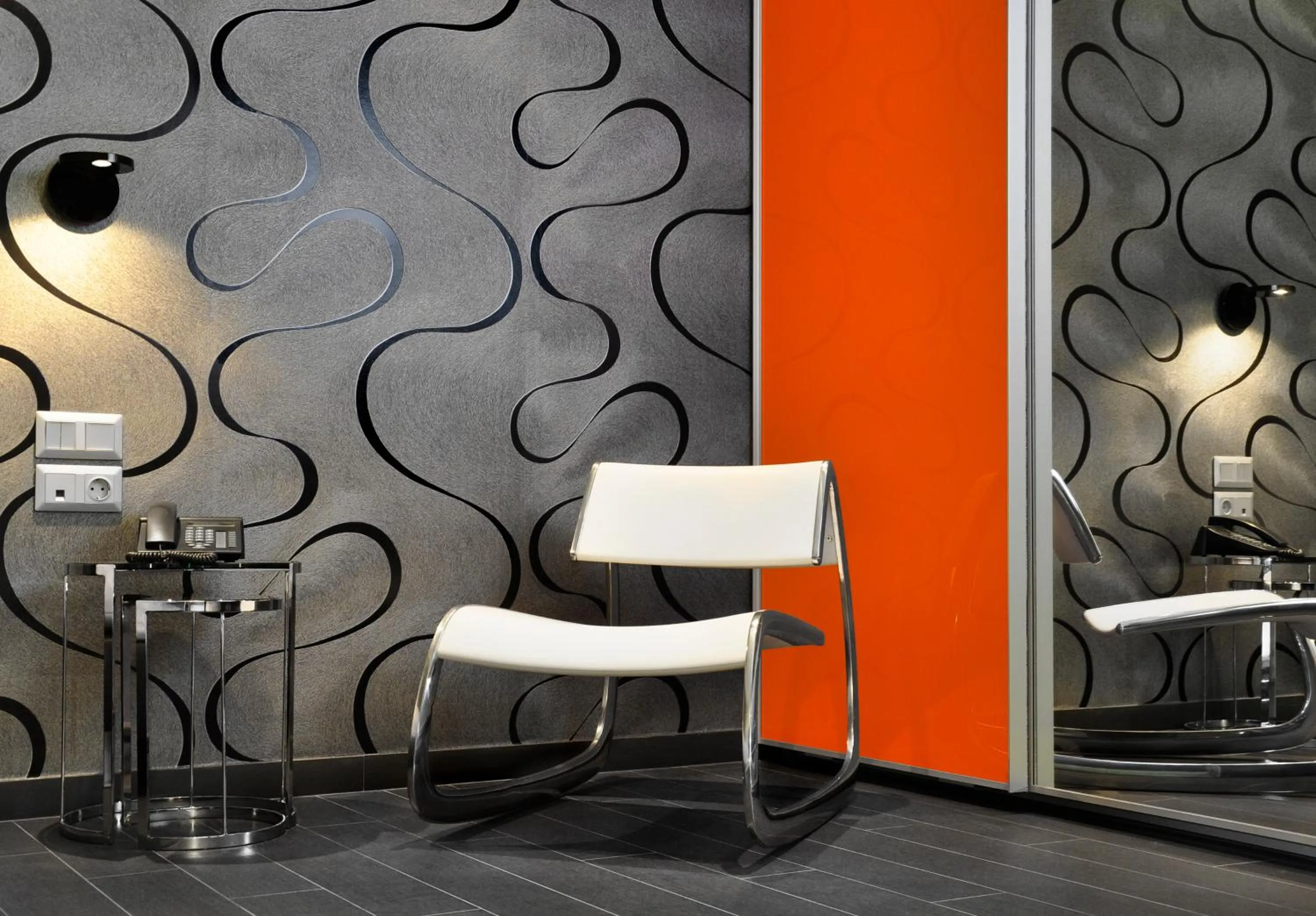 Seating area in Amazon Hotel