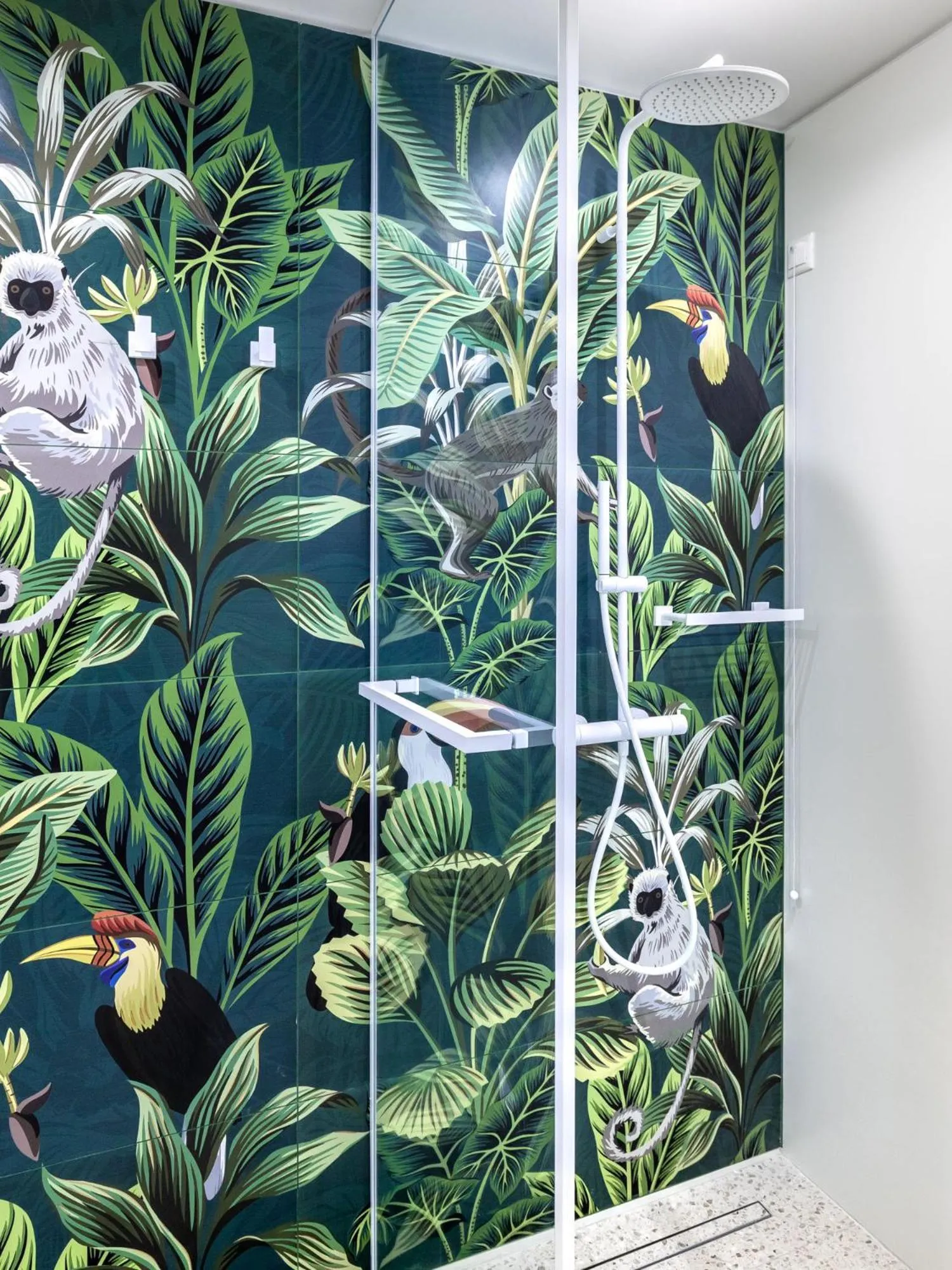 Shower in Amazon Hotel