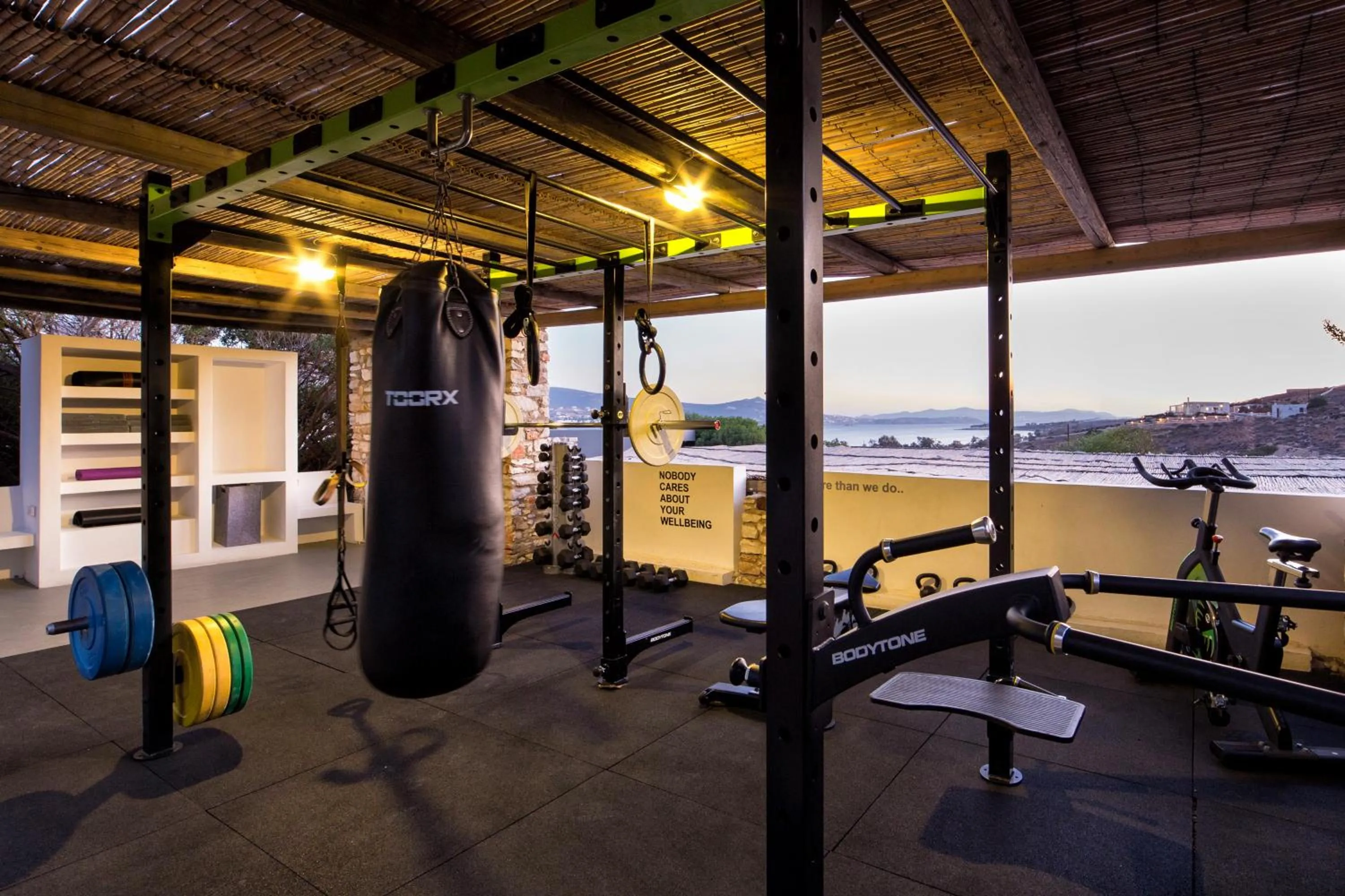 Fitness centre/facilities in Paros Agnanti Resort & Spa