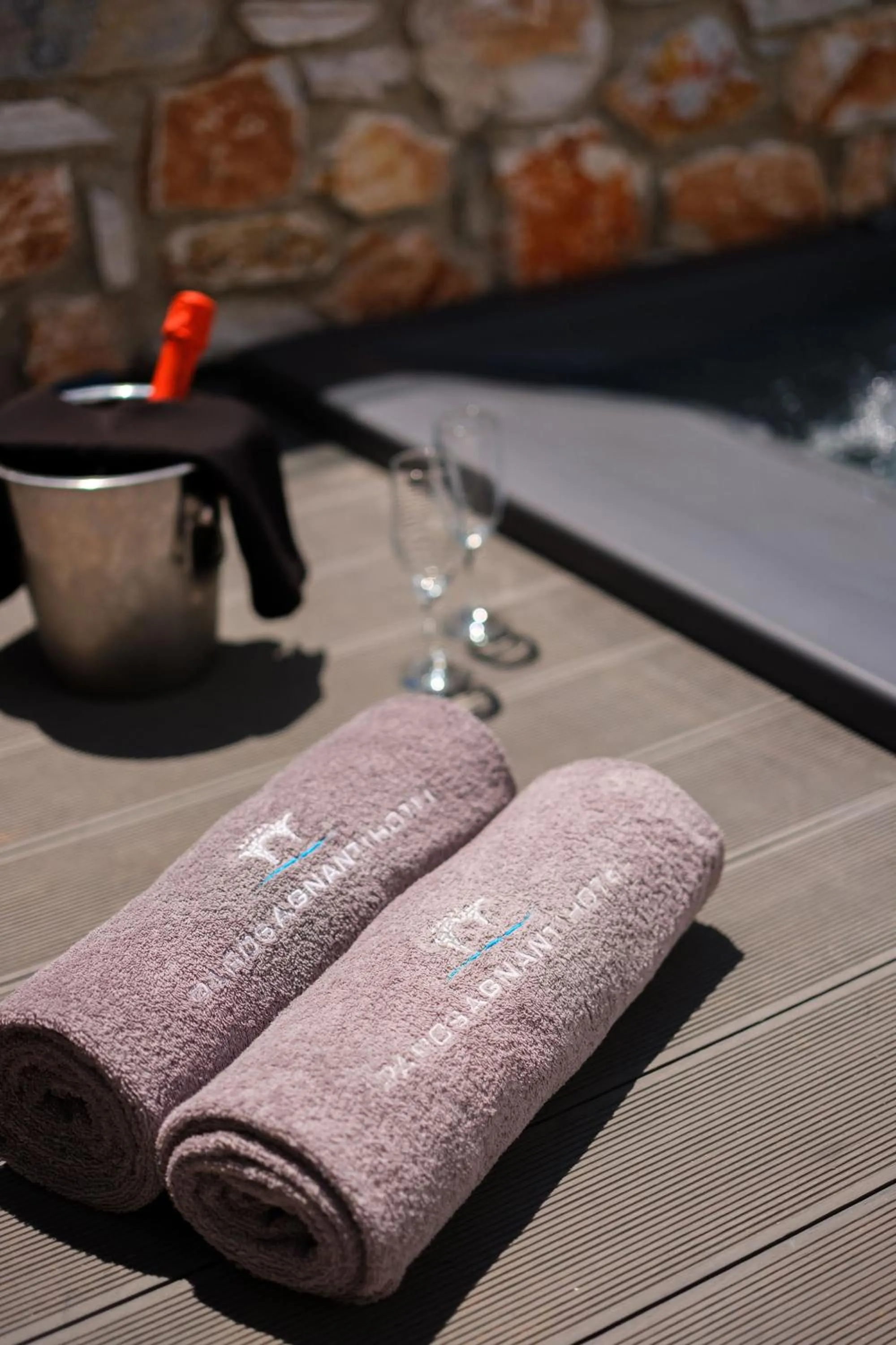 towels in Paros Agnanti Resort & Spa