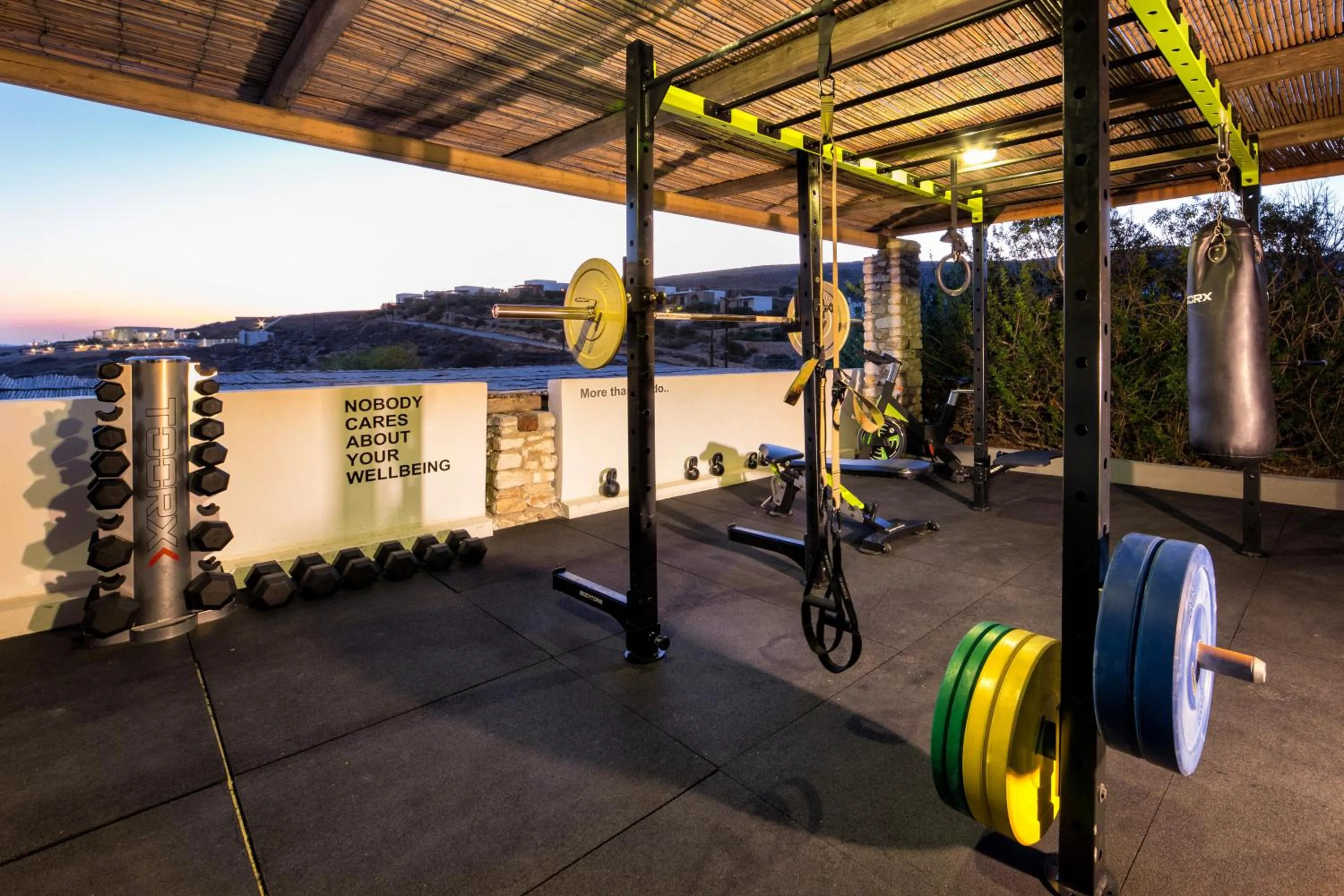 Fitness centre/facilities in Paros Agnanti Resort & Spa