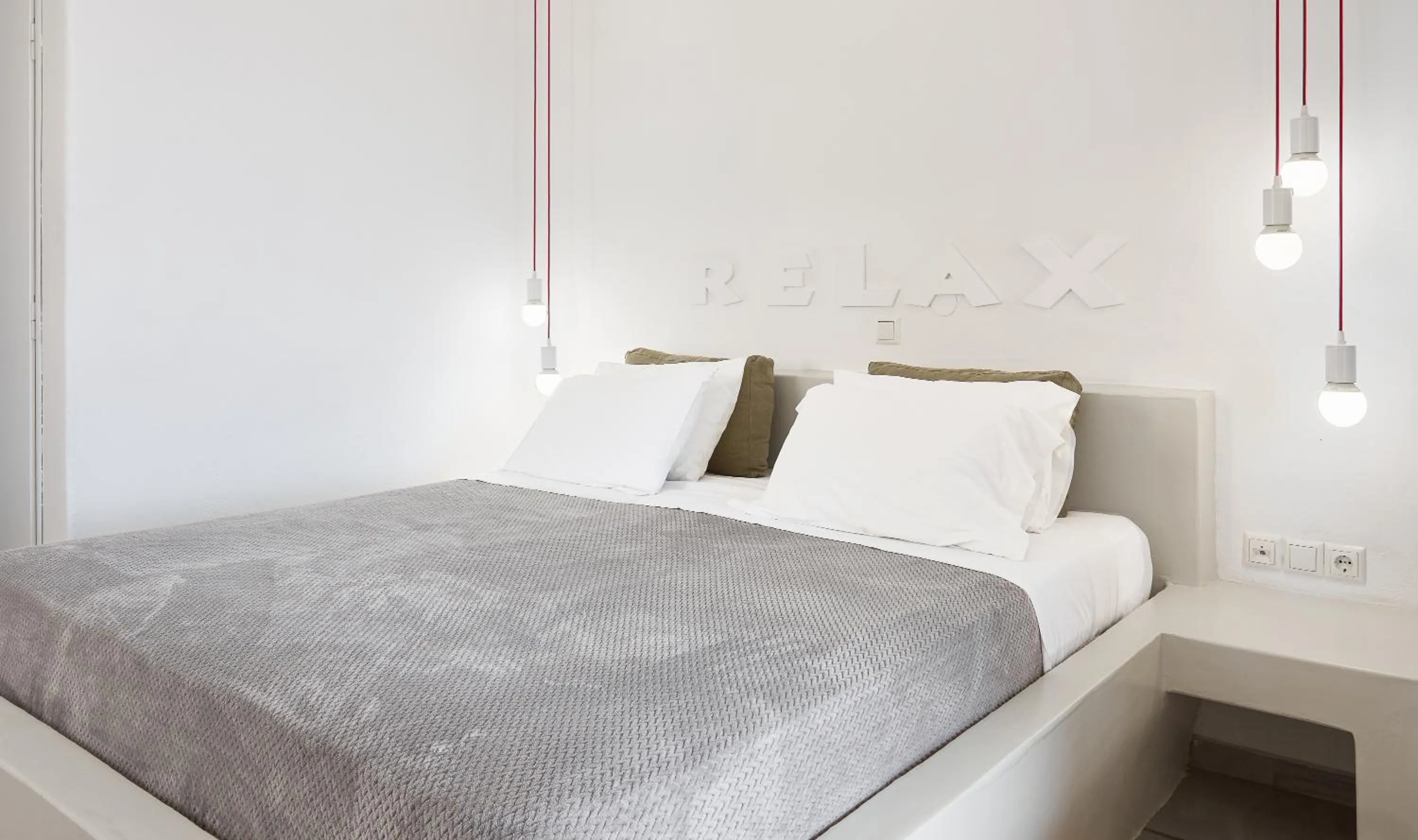 Bed in Paros Agnanti Resort & Spa