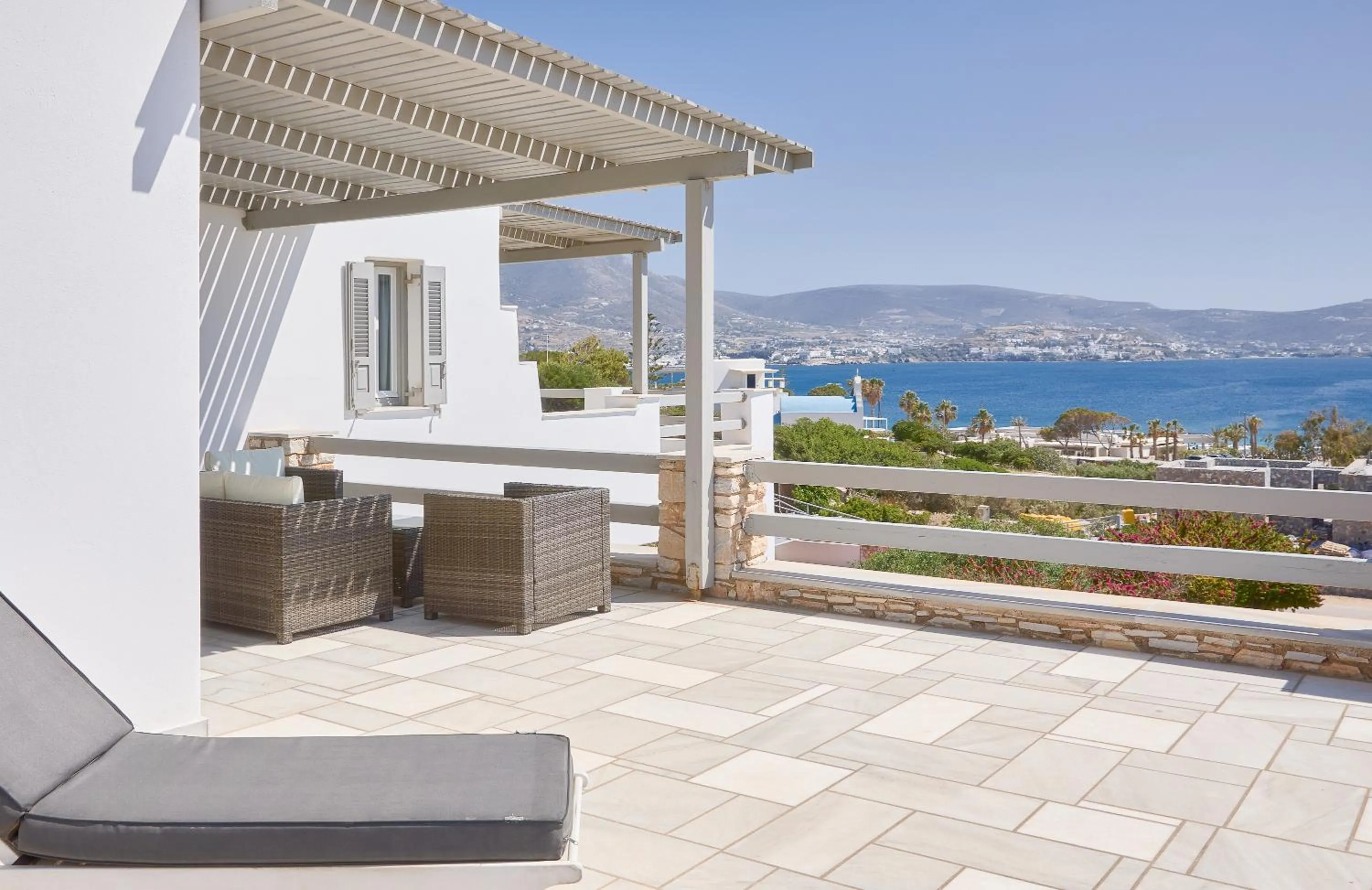 Patio in Paros Agnanti Resort & Spa