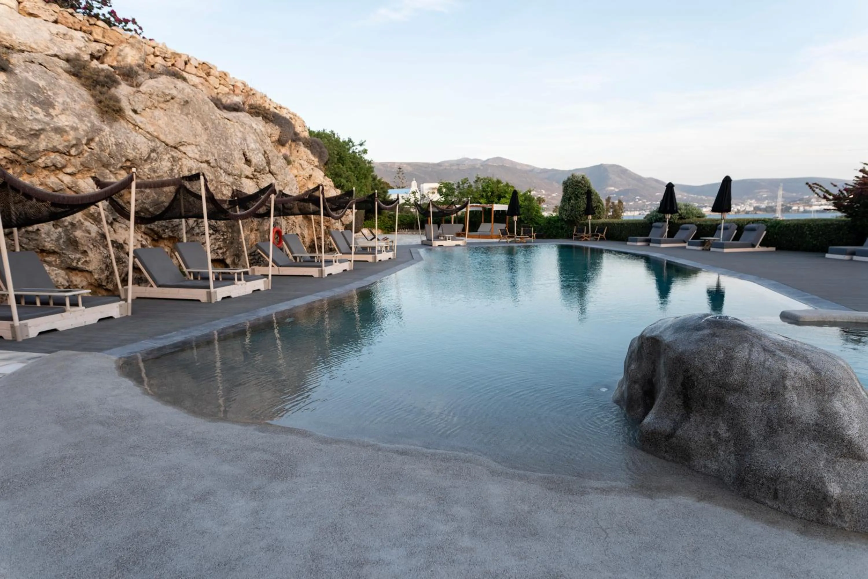 Pool view in Paros Agnanti Resort & Spa