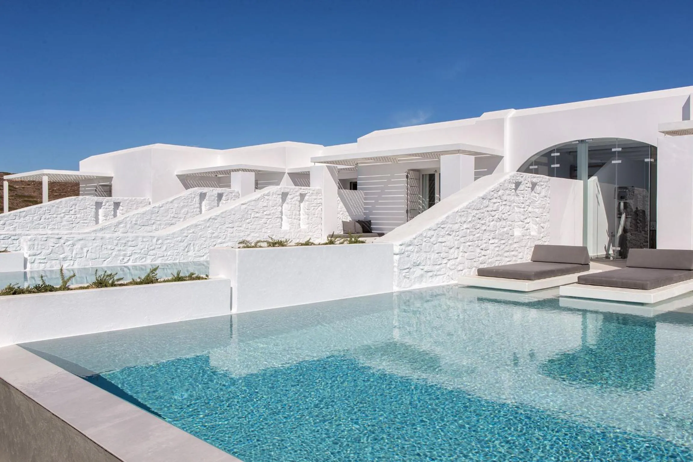 Facade/entrance in Paros Agnanti Resort & Spa