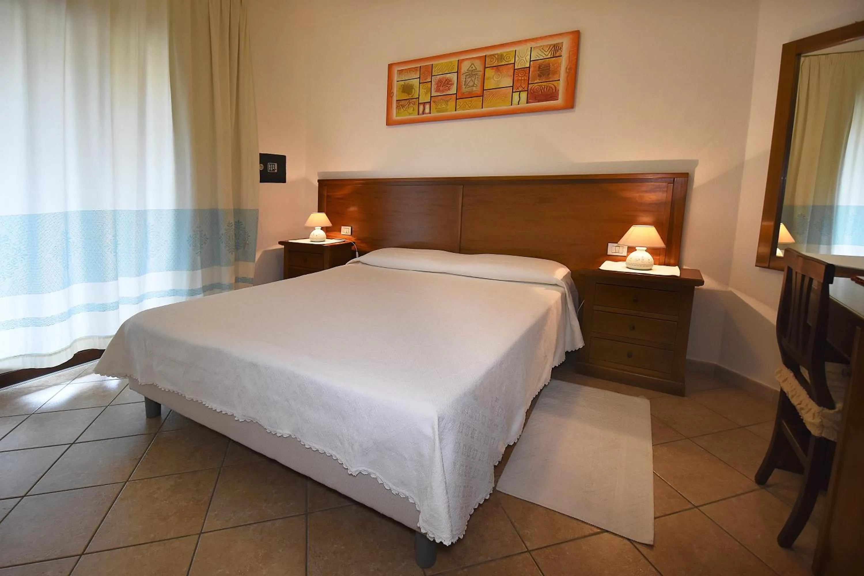 Bed in Hotel Il Girasole
