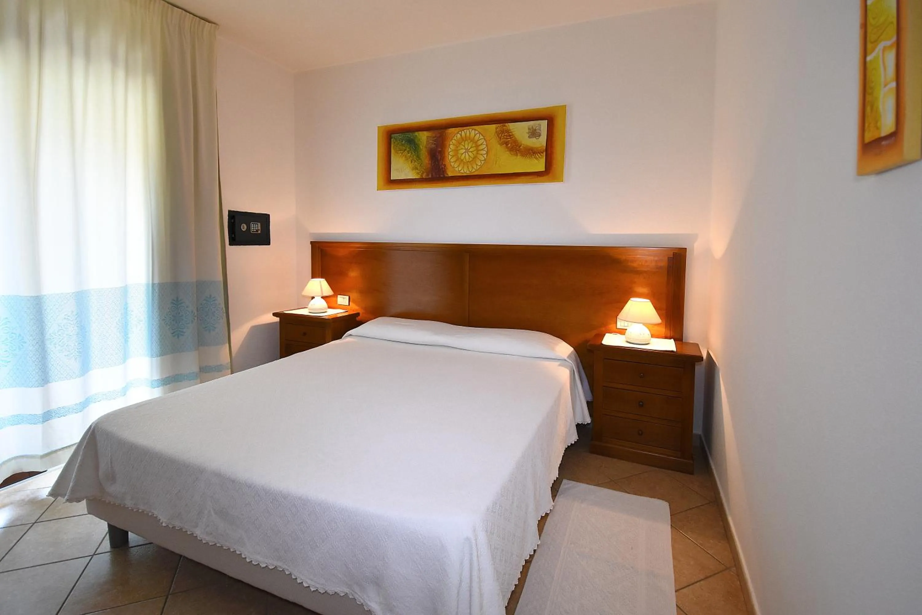 Bed in Hotel Il Girasole