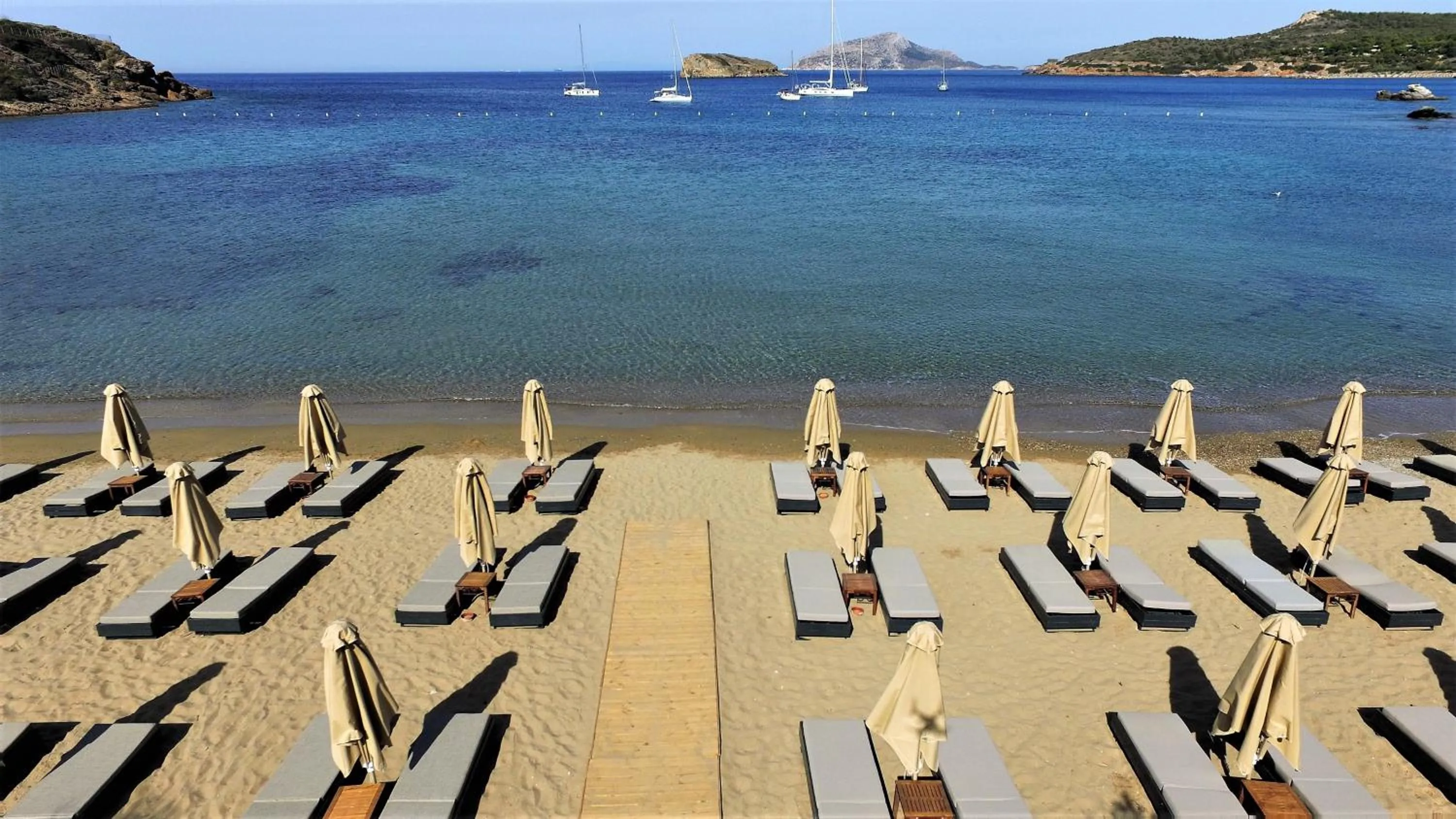 Beach in Aegeon Beach Hotel