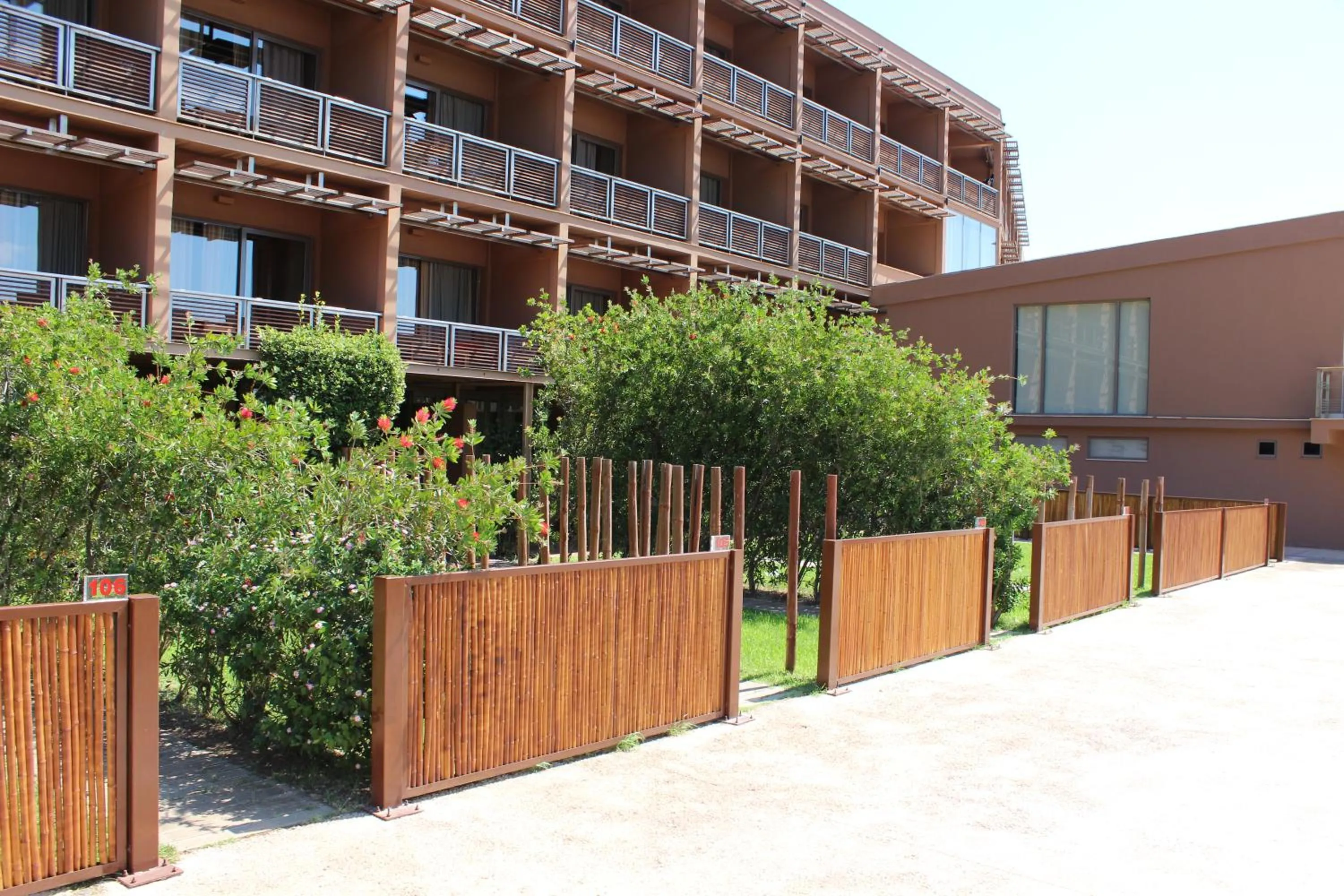 Garden in Aegeon Beach Hotel