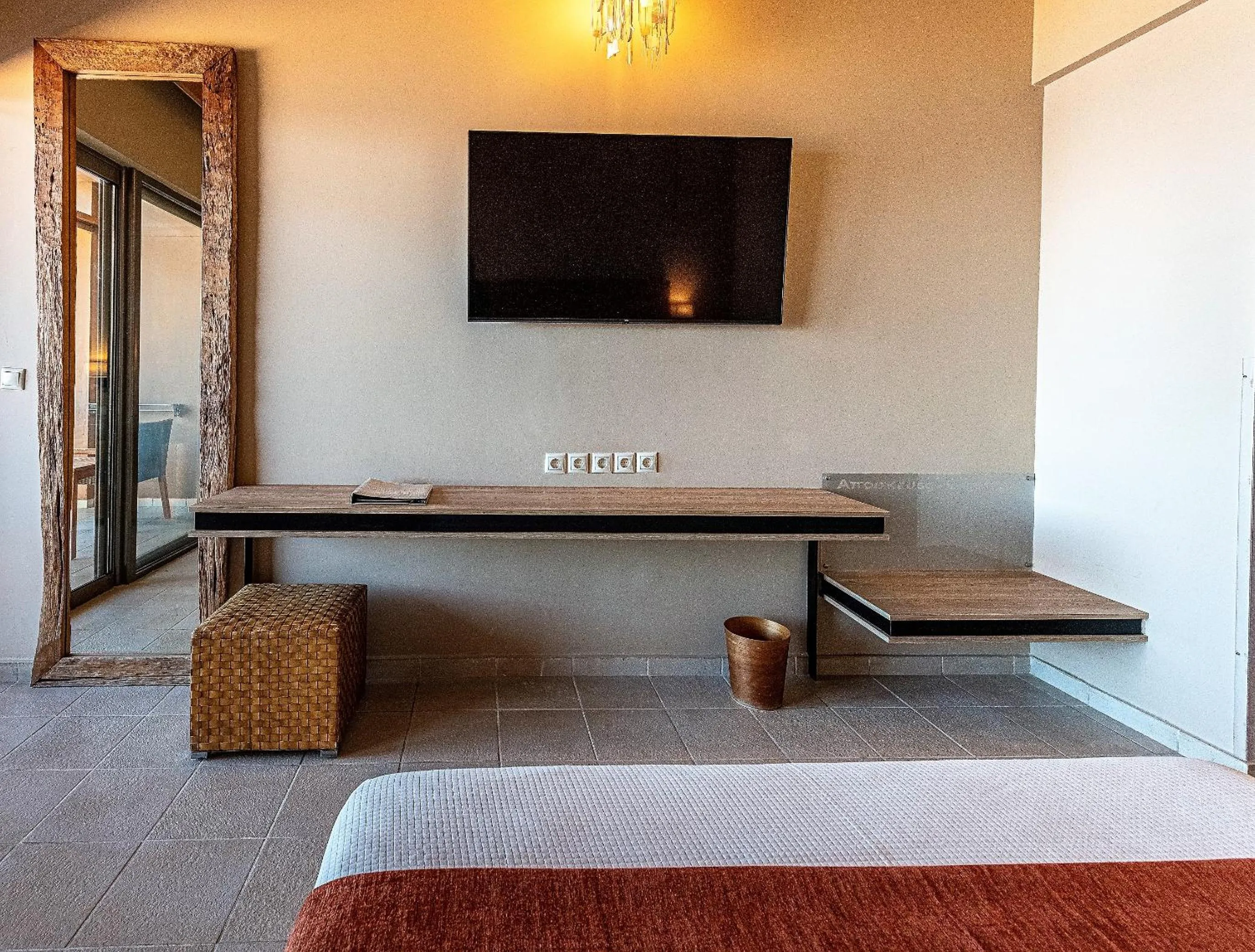 Decorative detail in Aegeon Beach Hotel