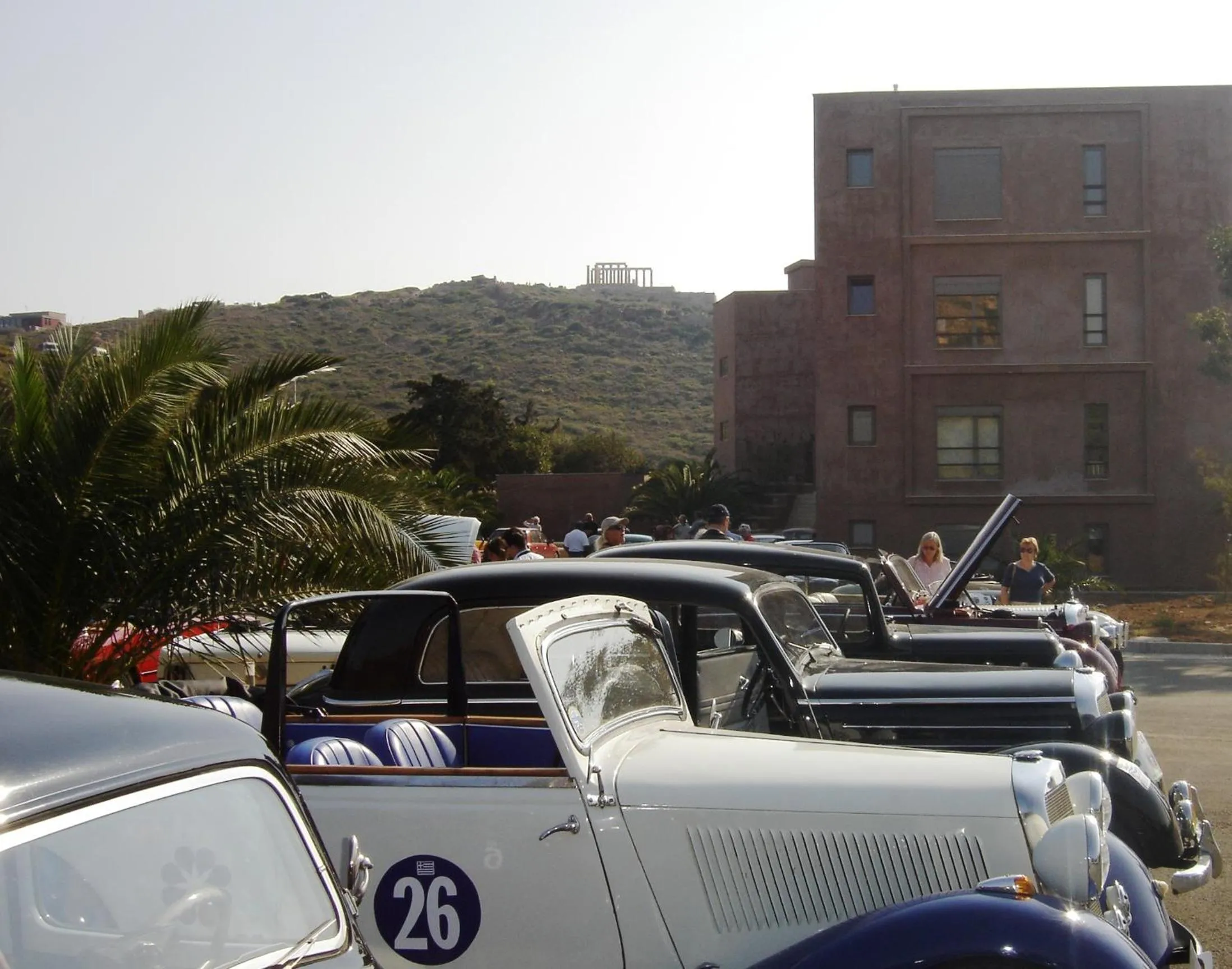 Parking in Aegeon Beach Hotel