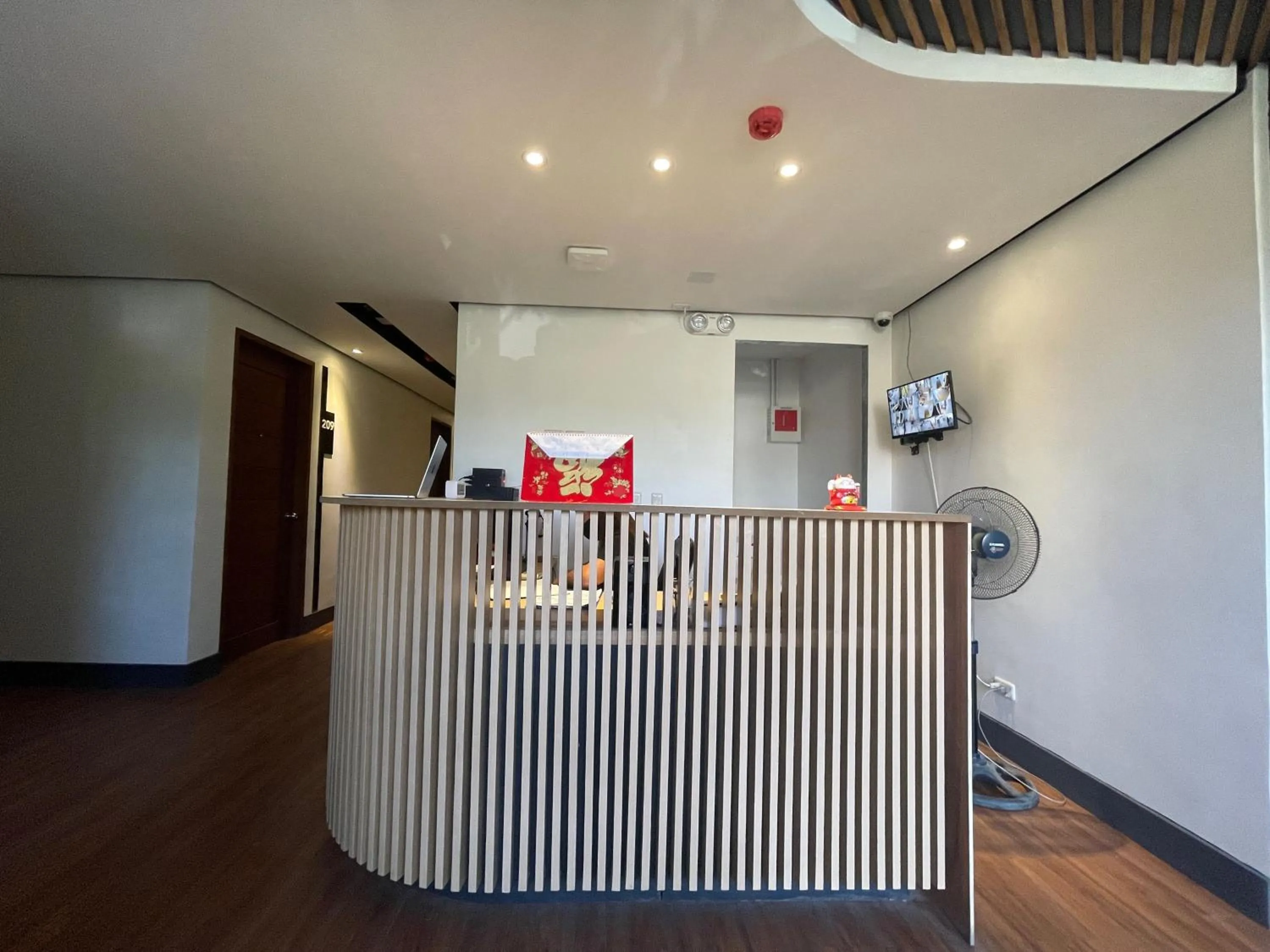 Lobby or reception in Boulevard Pension Hotel Cebu