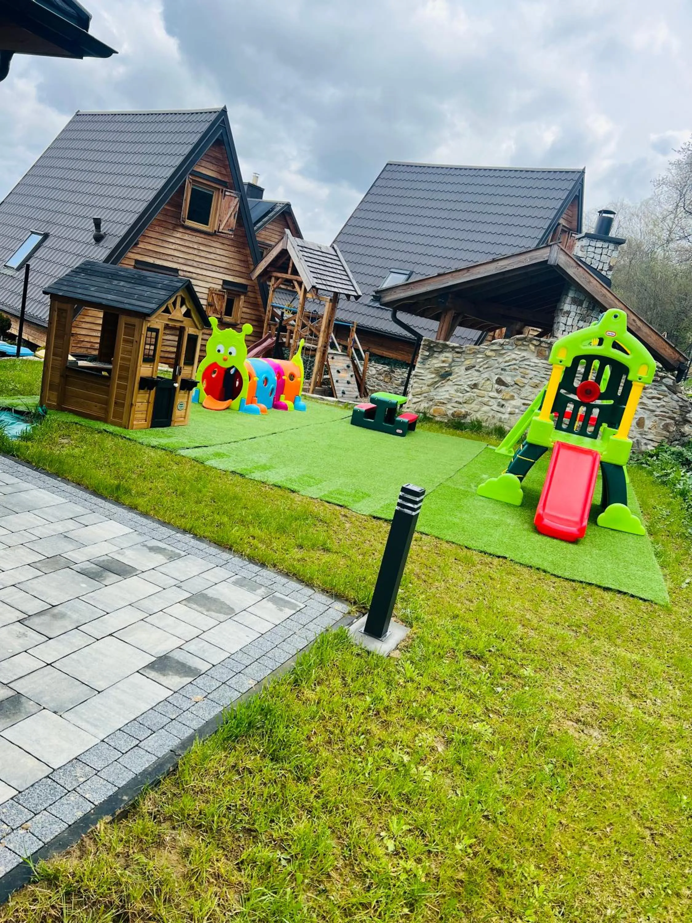 Children play ground in Santa Angela Solina Resort & SPA