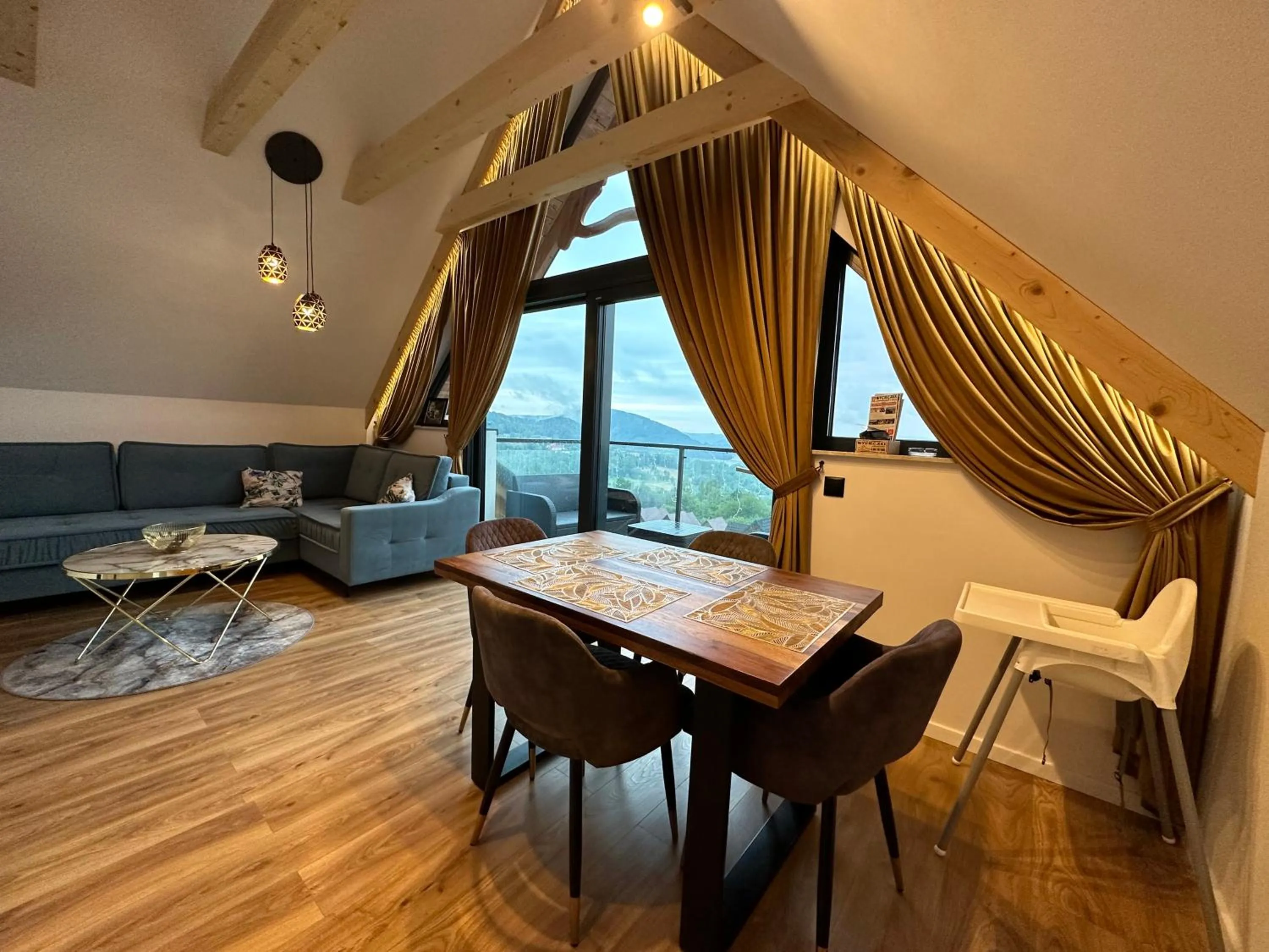 Living room in Santa Angela Solina Resort & SPA