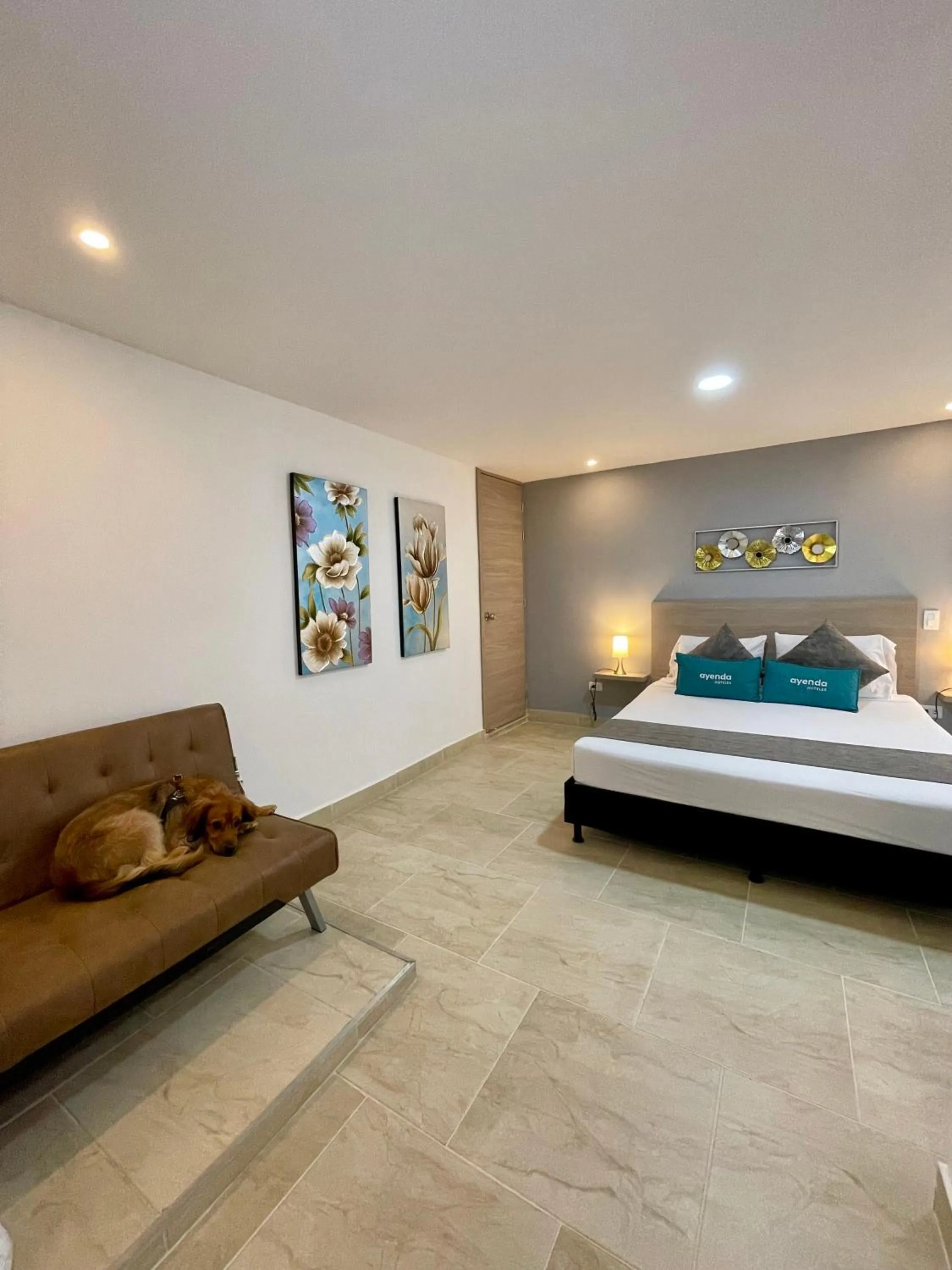 Bed in Hotel 12 Nights