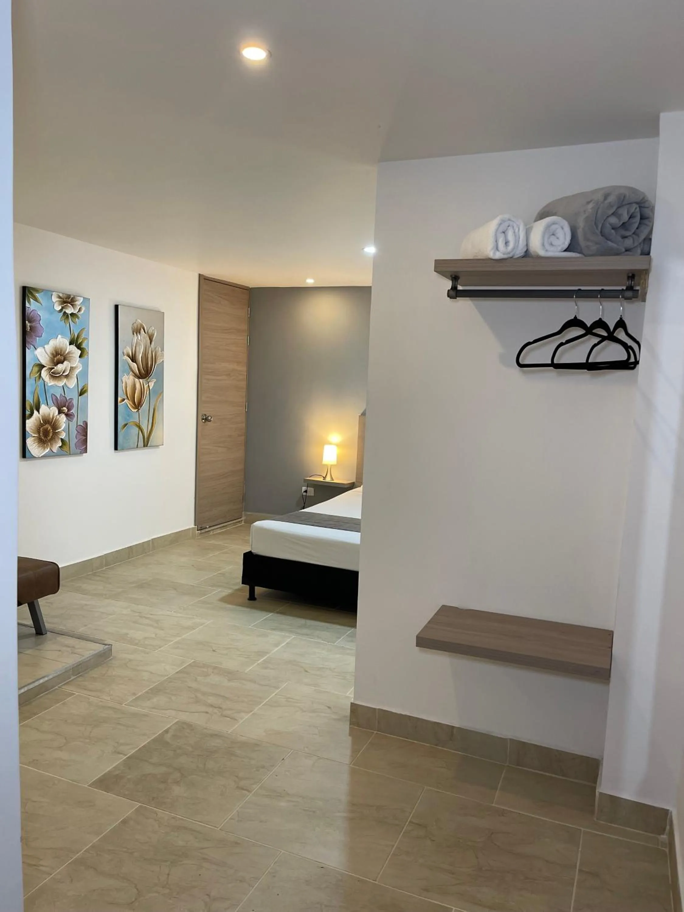 Bed in Hotel 12 Nights