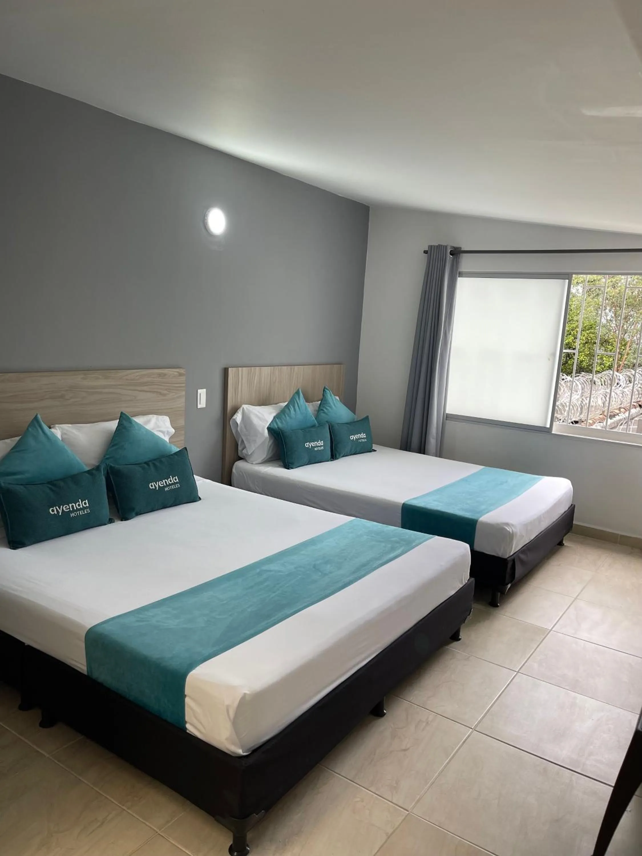 Bed in Hotel 12 Nights