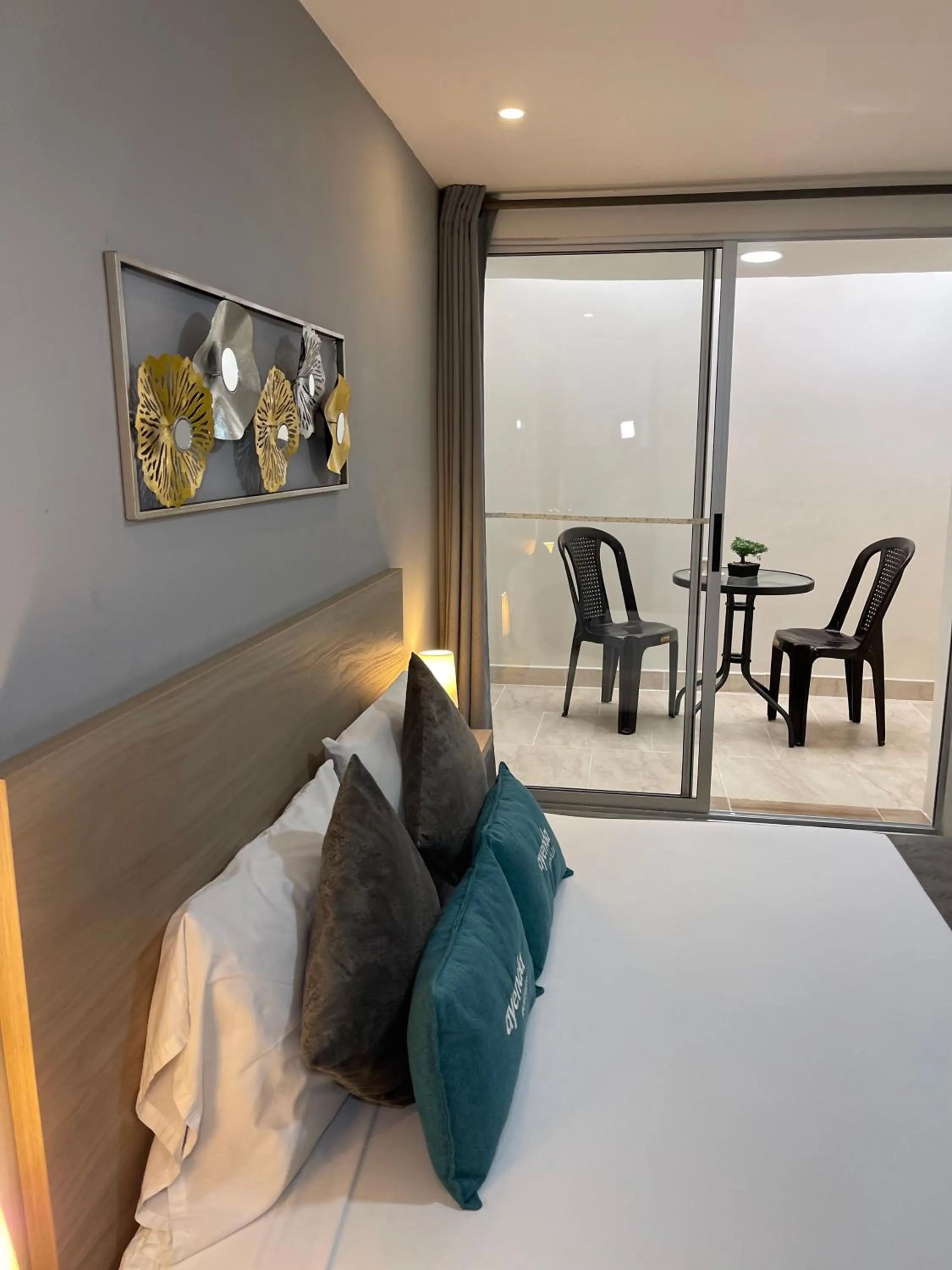 Patio in Hotel 12 Nights