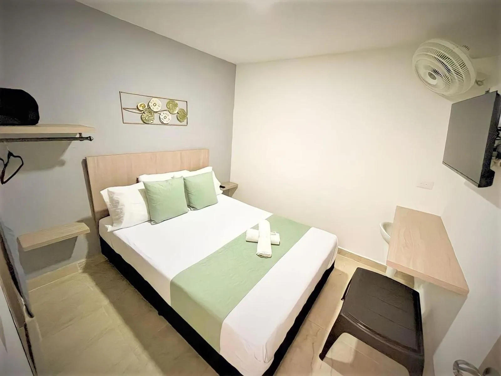 Bed in Hotel 12 Nights