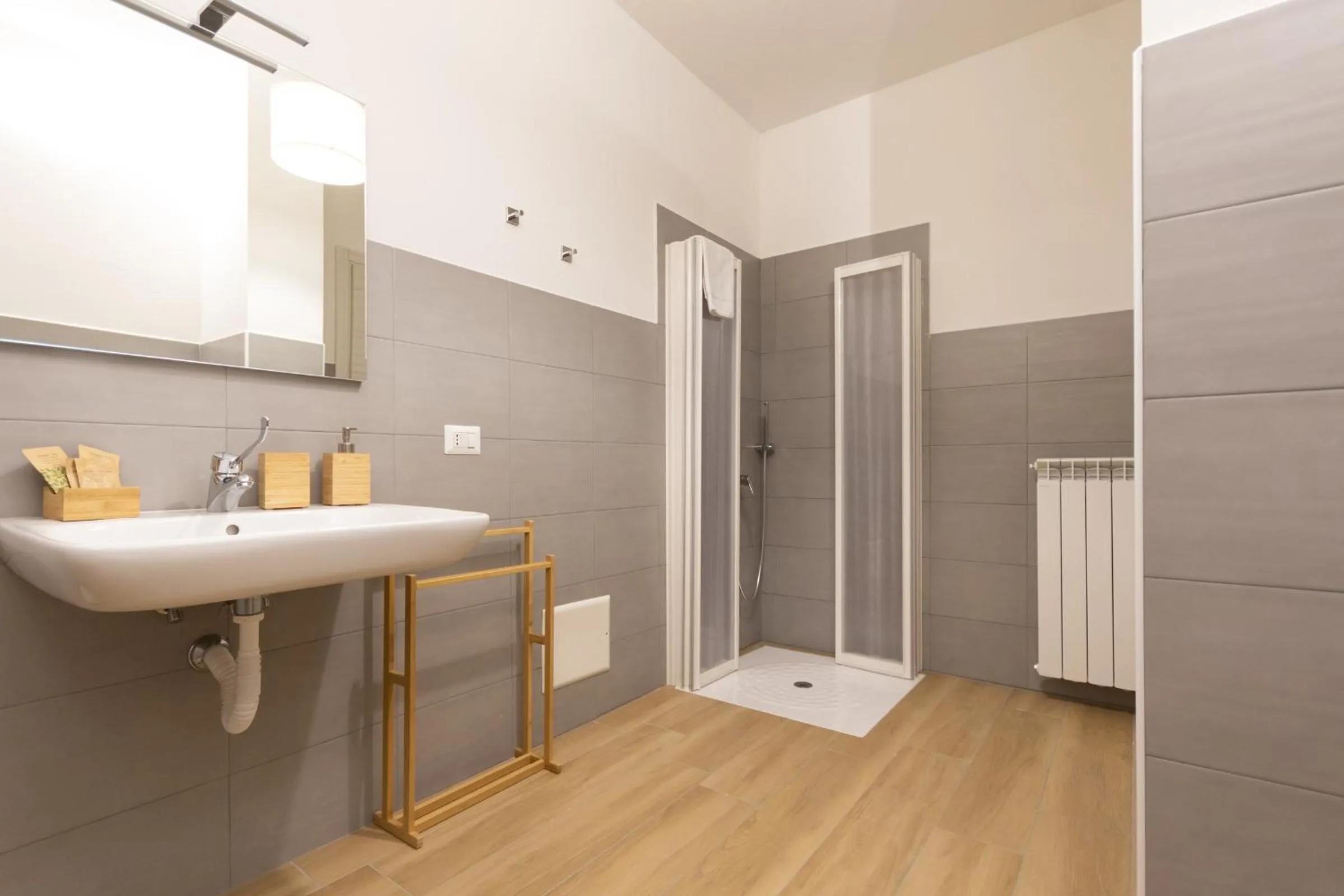 Bathroom in B&B La Camia