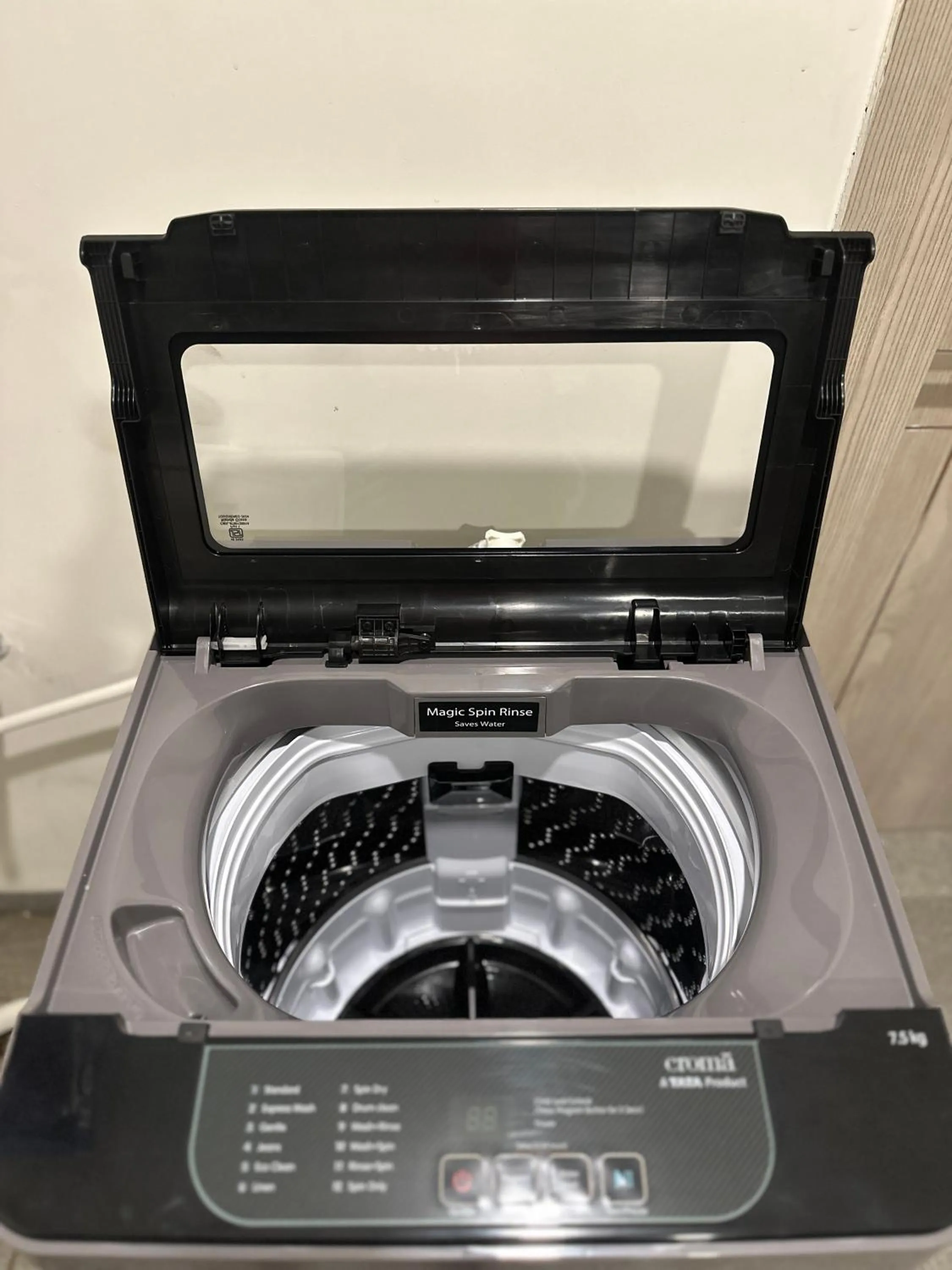 washing machine in The Lodgers 2 BHK Serviced Apartment Near Artemis Hospital Sector 57 Gurgaon - Nearest Metro Station Sector 54 Chowk