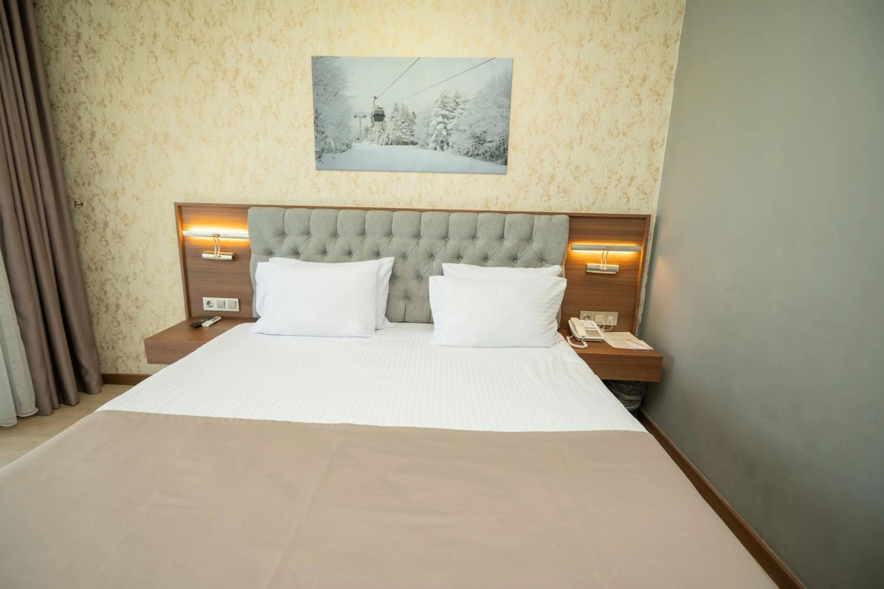 Bed in Velmore Hotel & Spa