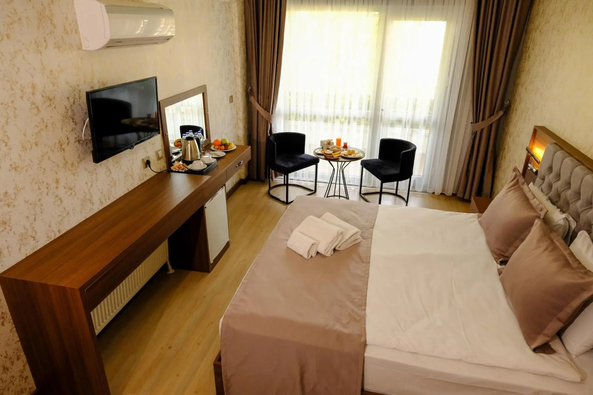 Bed in Velmore Hotel & Spa