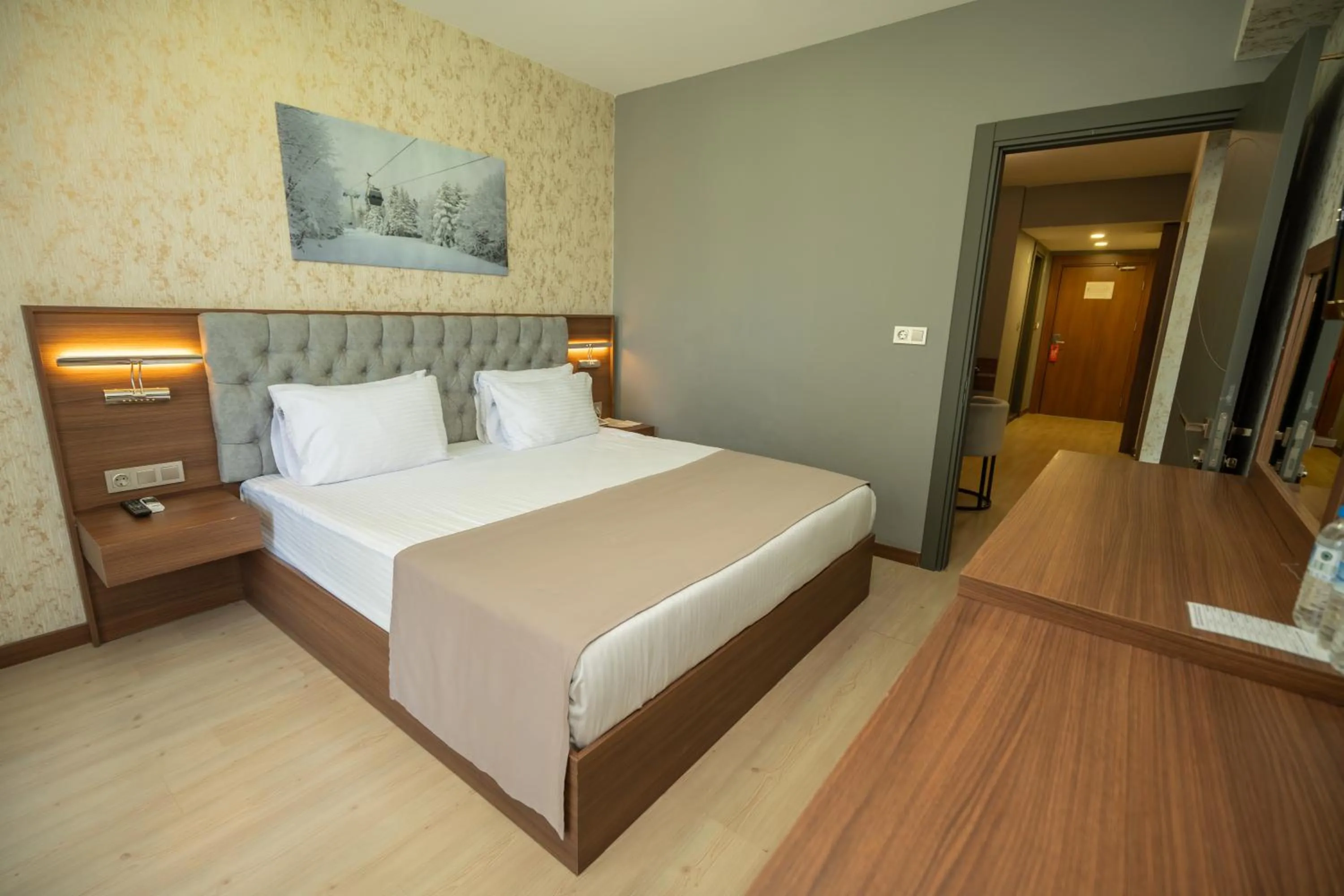 Bed in Velmore Hotel & Spa