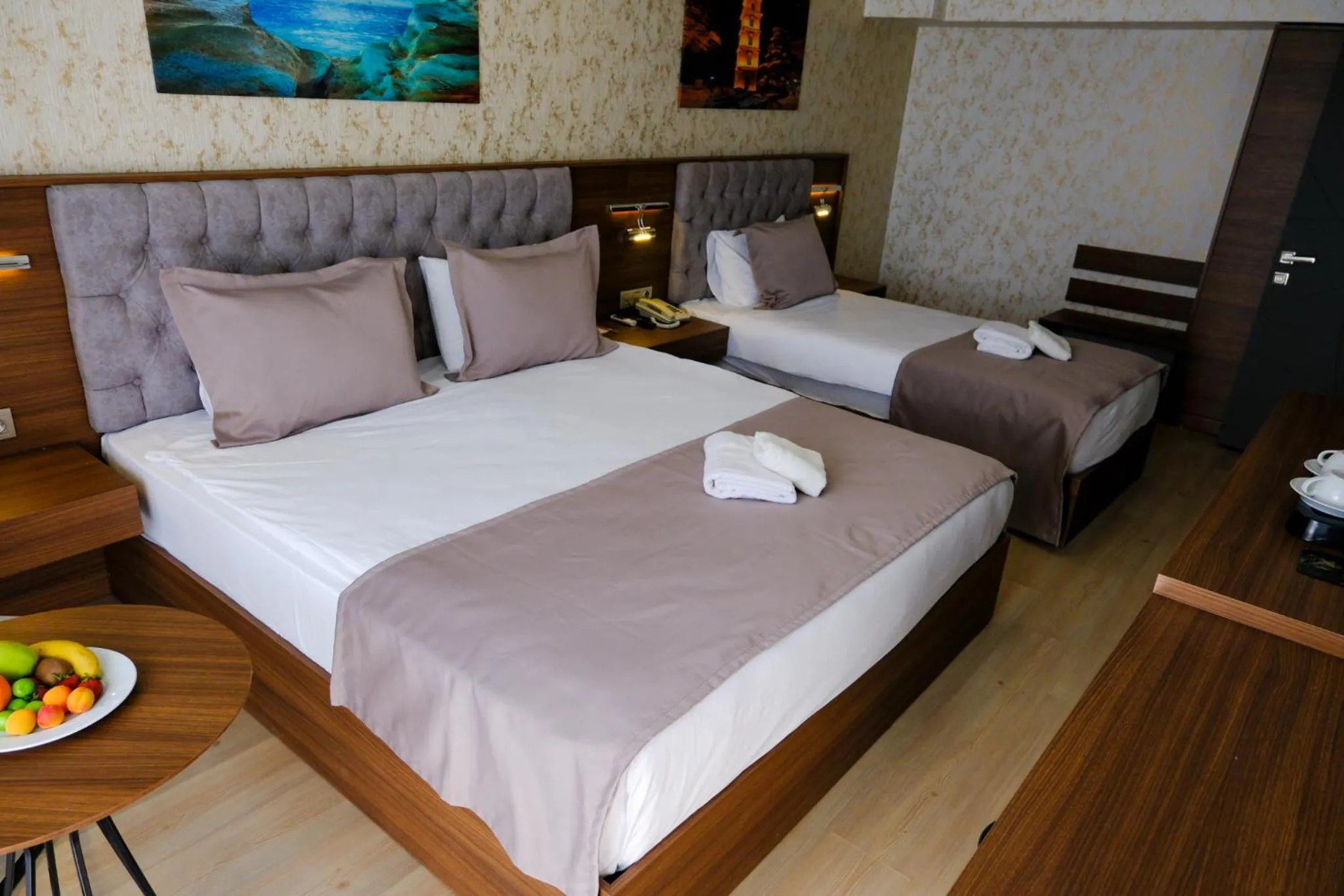 Bed in Velmore Hotel & Spa