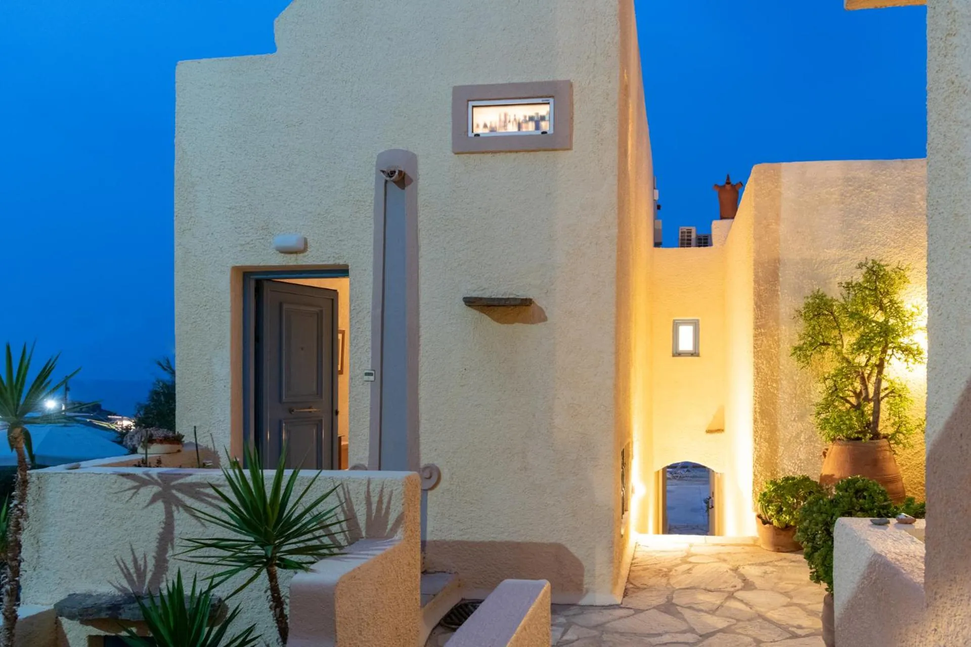 Property building in Porto Sisi Hotel Apartments