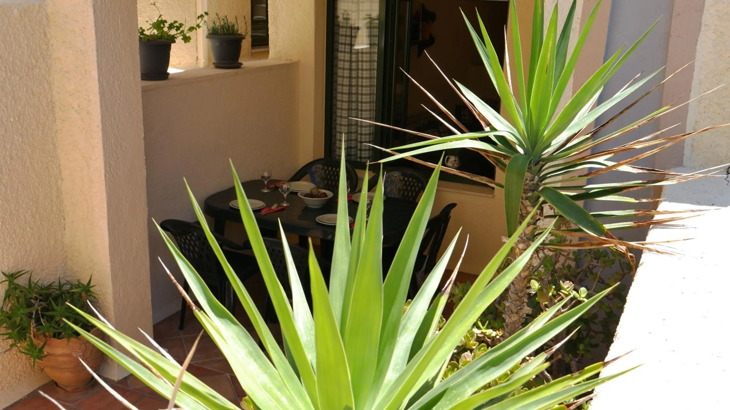Balcony/Terrace in Porto Sisi Hotel Apartments