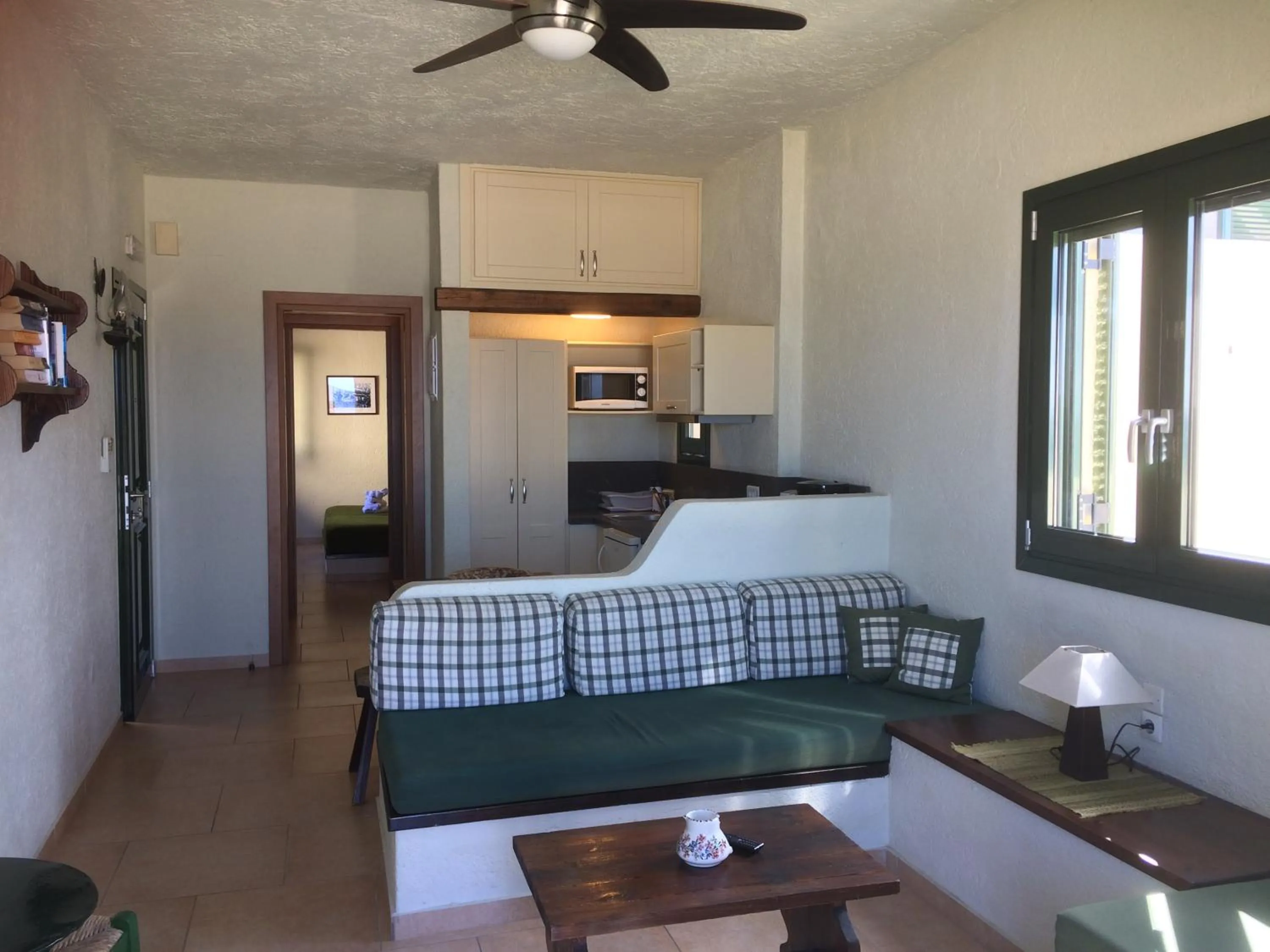 Kitchen or kitchenette in Porto Sisi Hotel Apartments