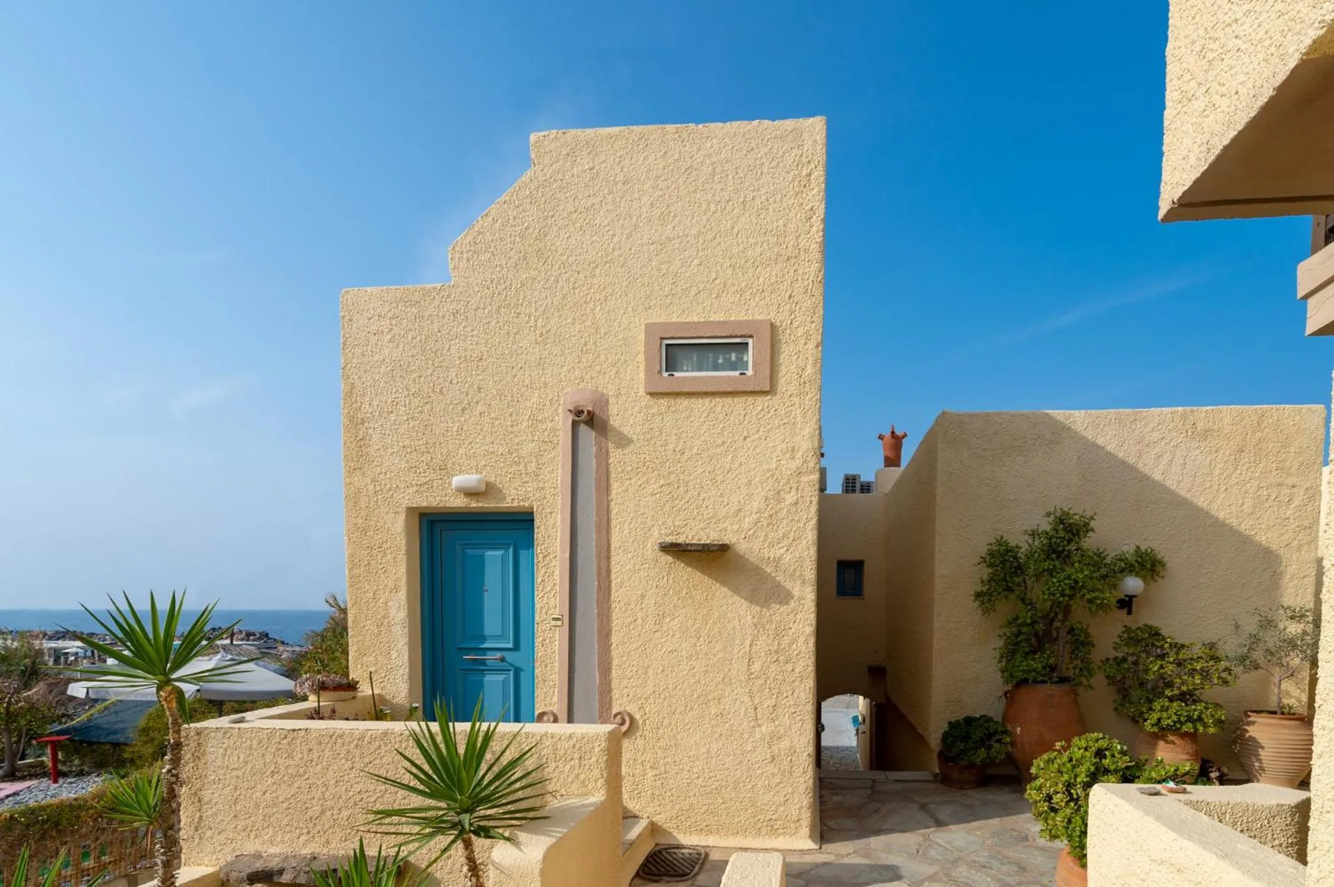 Property building in Porto Sisi Hotel Apartments