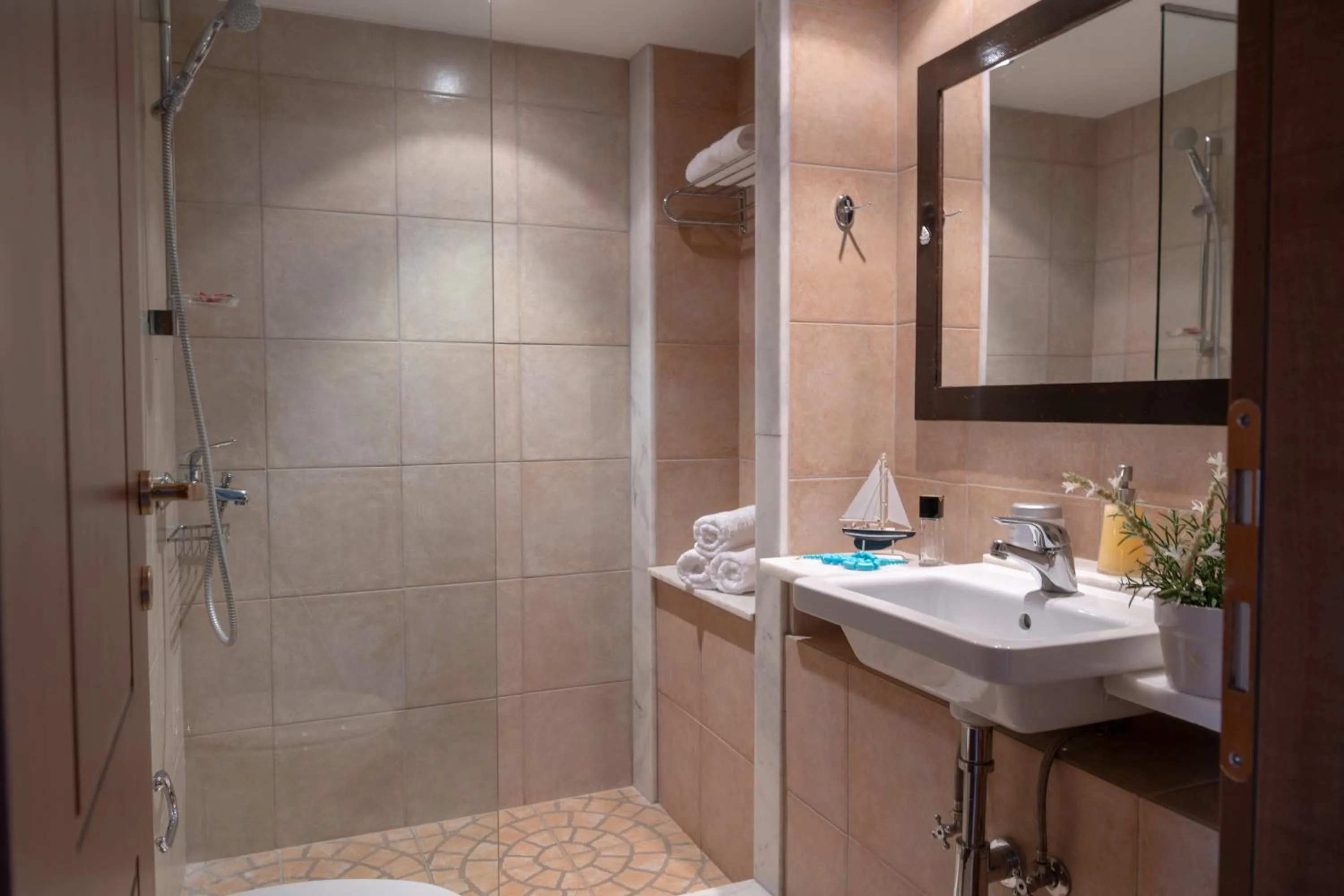 Bathroom in Porto Sisi Hotel Apartments