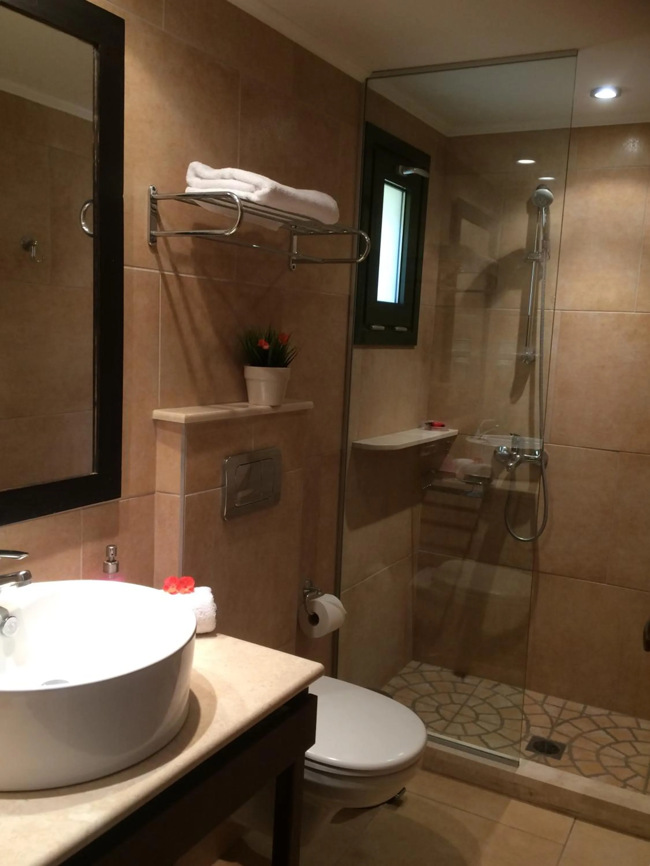 Bathroom in Porto Sisi Hotel Apartments